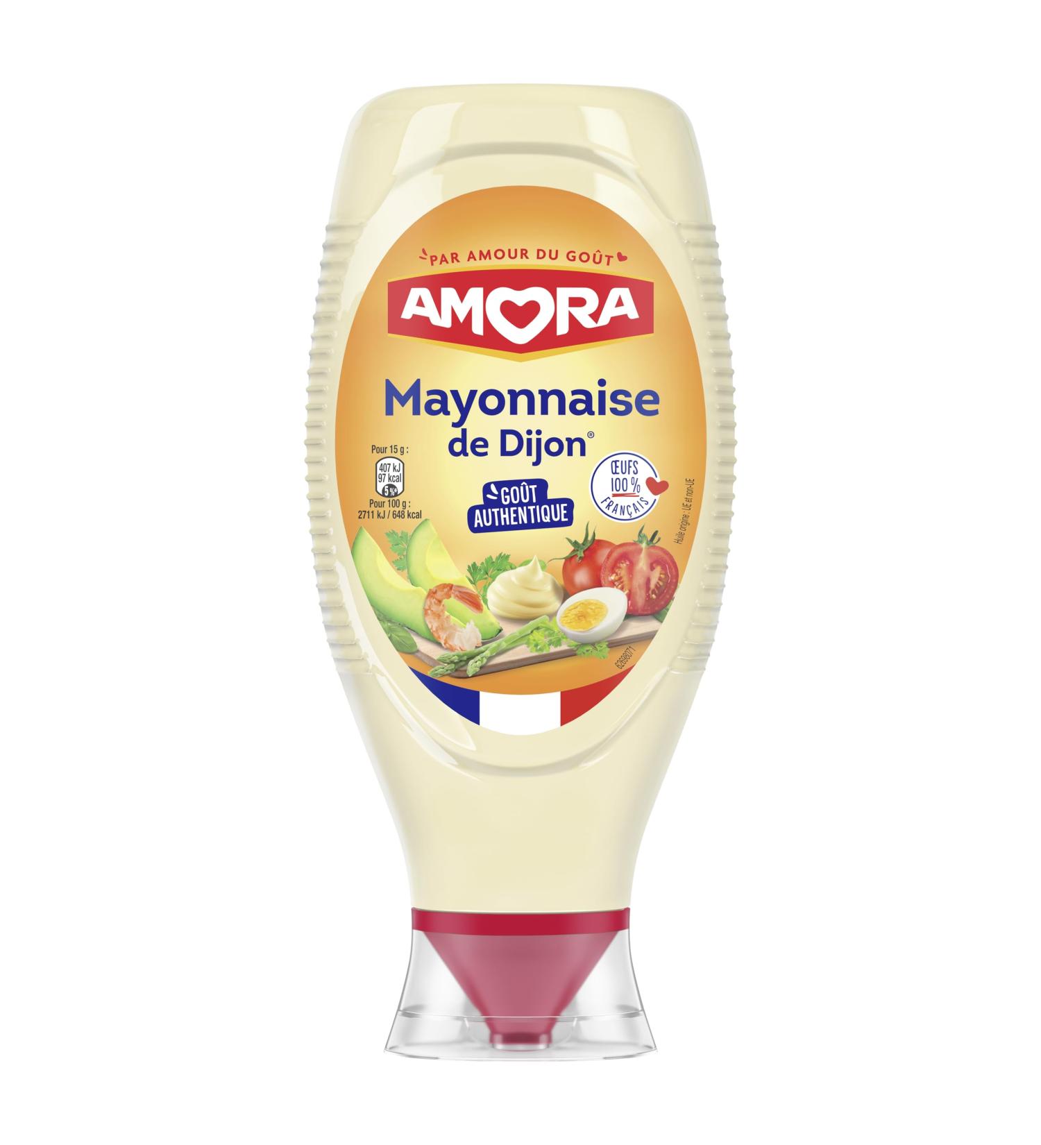 Amora Dijon Mayonnaise Soft Bottle 710g - Buy Online on GoSupps.com