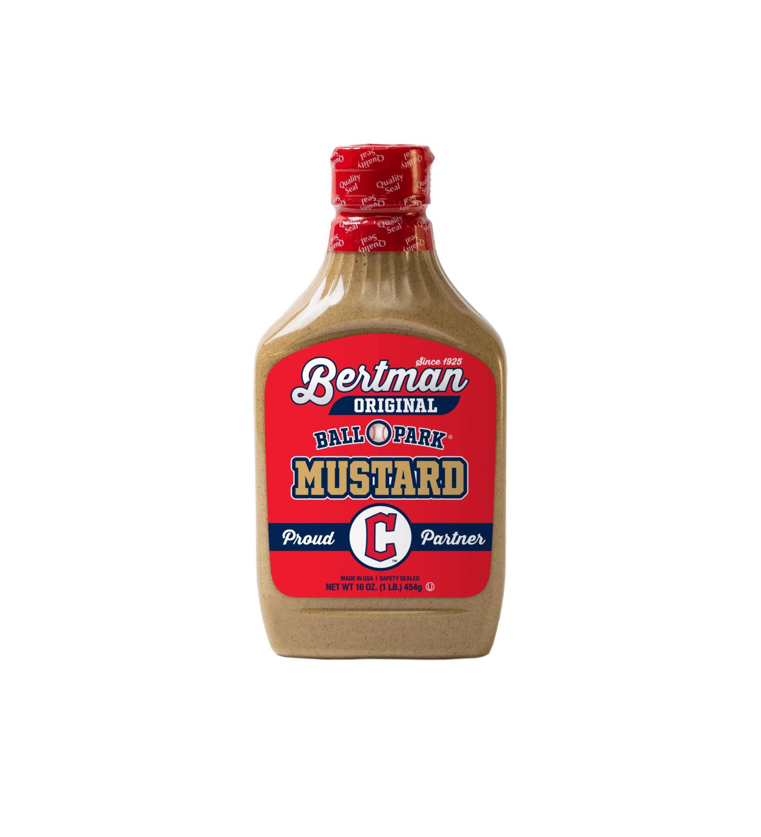 Bertman Original Ball Park Mustard, 16 oz