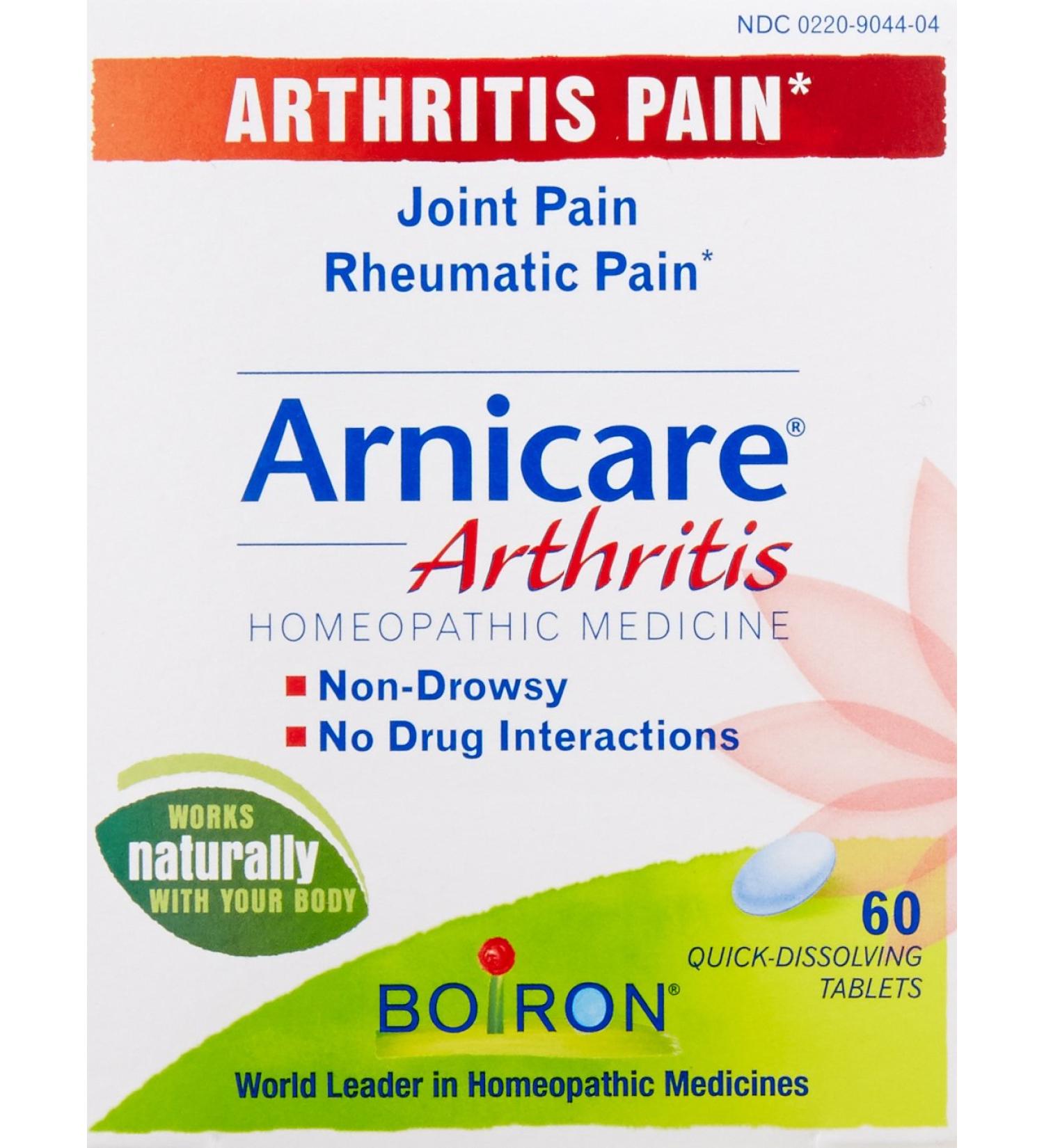 Boiron Arnicare Arthritis - Homeopathic Tablets for Arthritis Relief, 60 Count - Buy Online on GoSupps.com