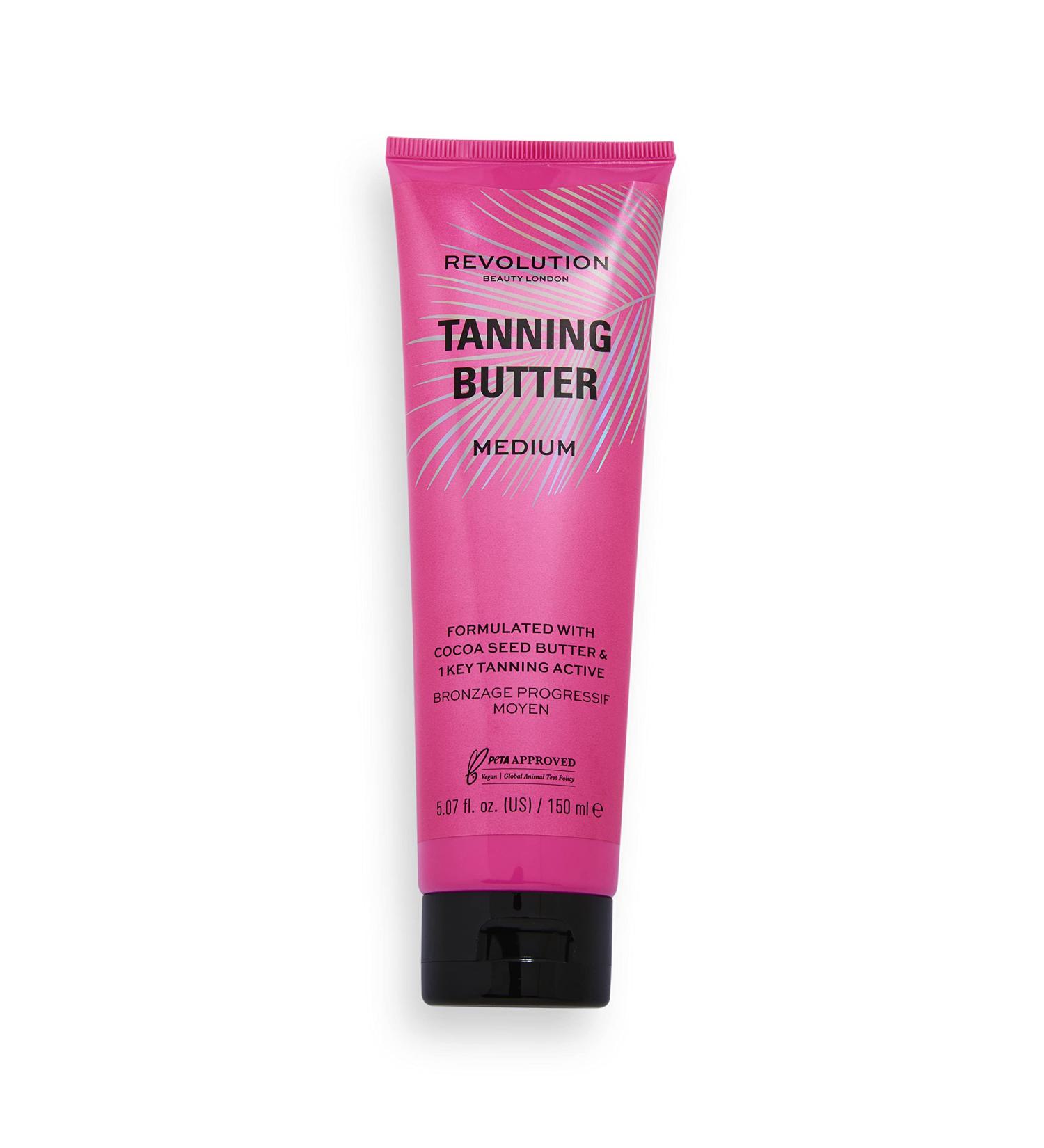 Revolution Beauty London Buildable Tanning Butter Light/Medium 200ml