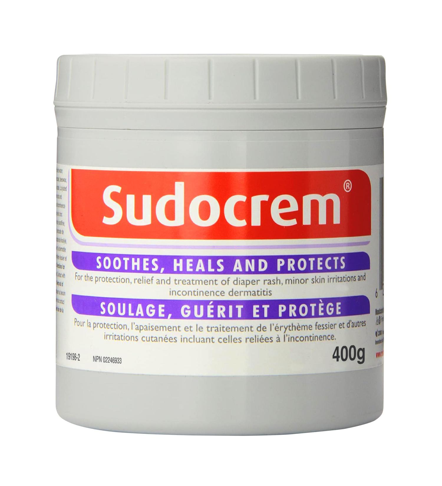 Sudocrem - Diaper Rash Cream for Baby Soothes Heals and Protects Relief and Treatment of Diaper Rash Zinc Oxide Cream - 400g 400g (Pack of 1) - Buy Online on GoSupps.com