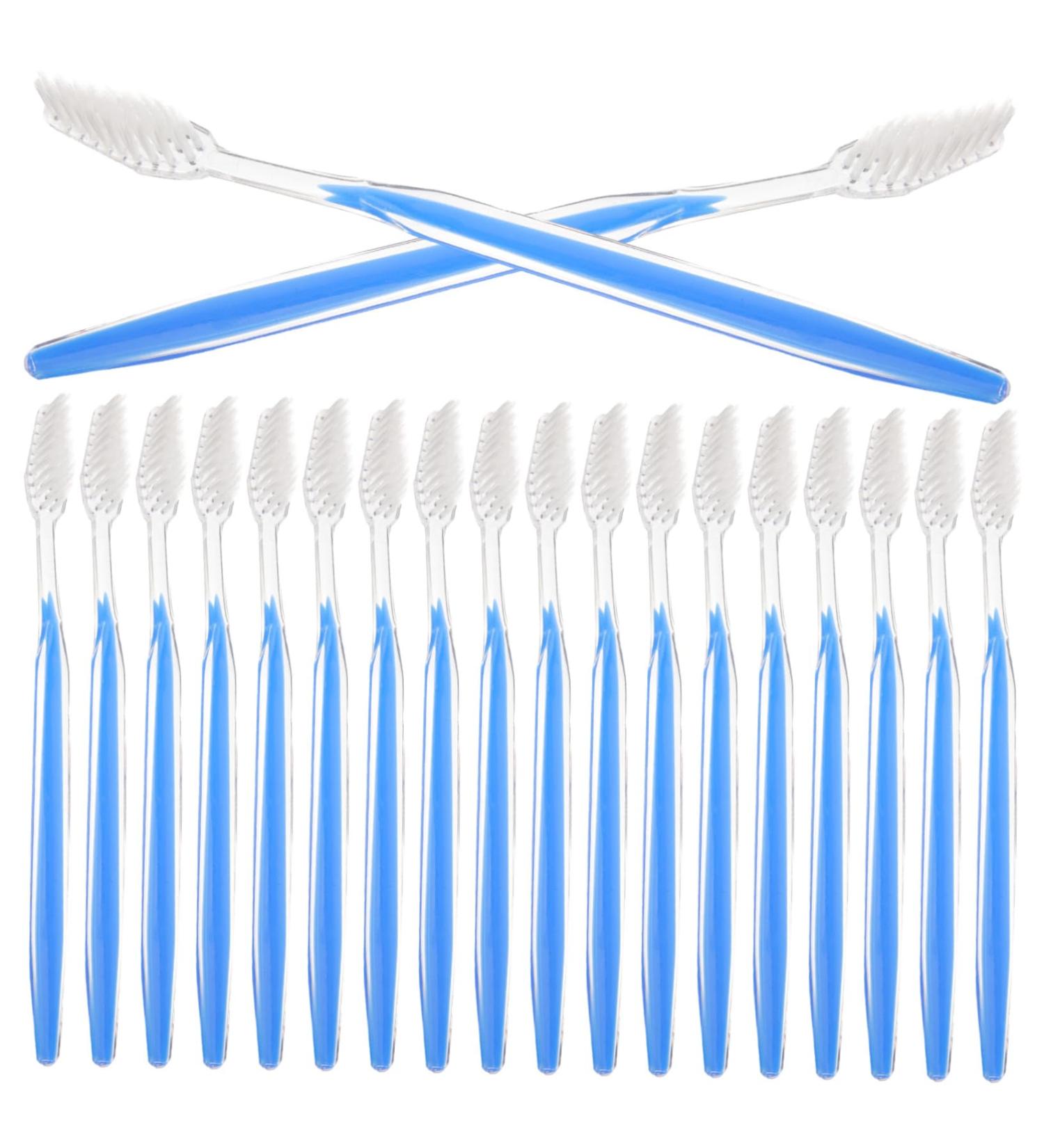 PartyKindom 50pcs Clean Supplies - Portable Plastic Kids Toothbrush & Travel Washbasin Set - Buy Online on GoSupps.com