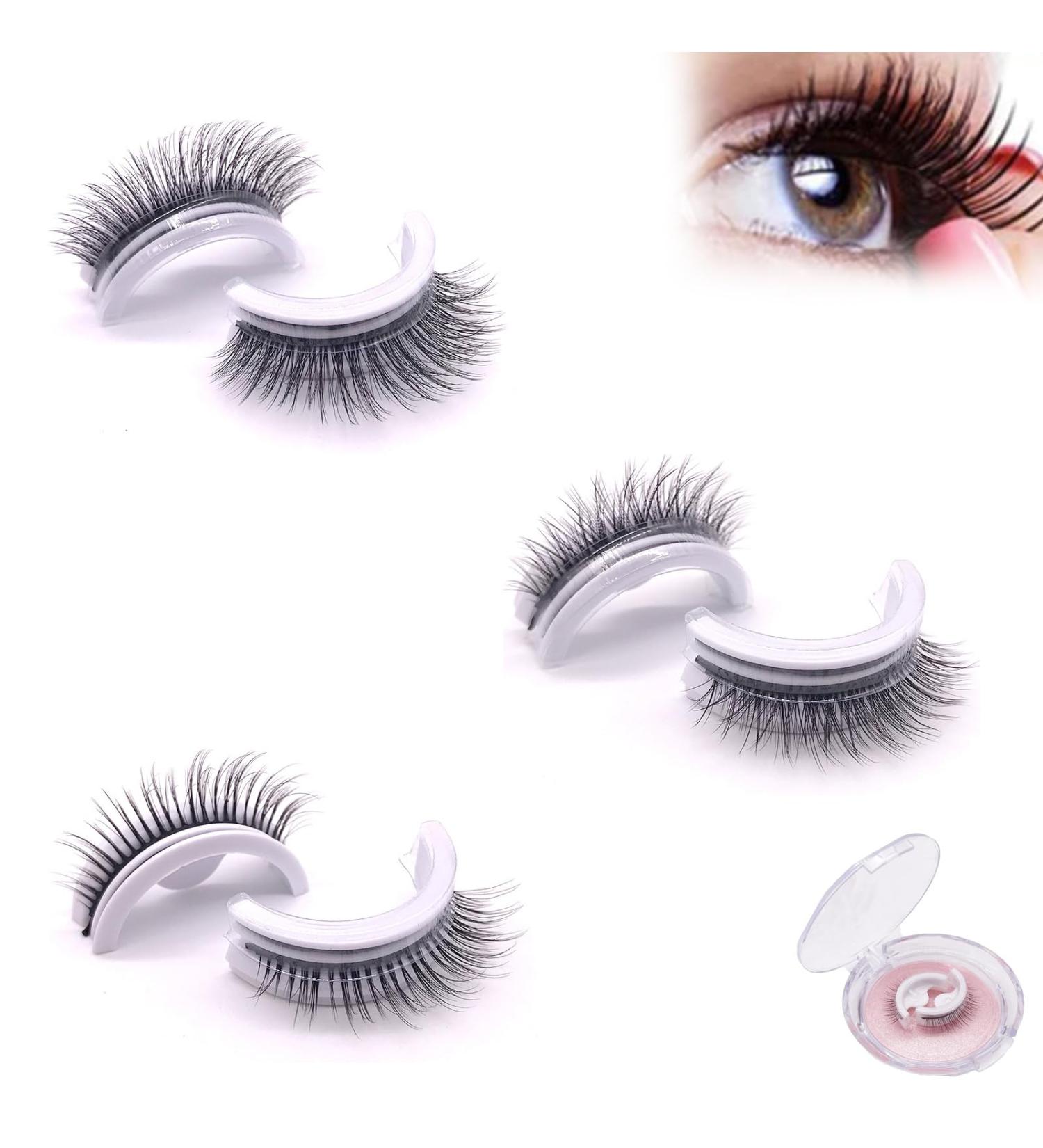 Miss Actually Self Adhesive Lashes Miss Actually Eye Lash Waterproof Reusable Self Adhesive Eyelashes Lash Buddy Self-Adhesive Eyelashes (A1 A17 A65) - Buy Online on GoSupps.com