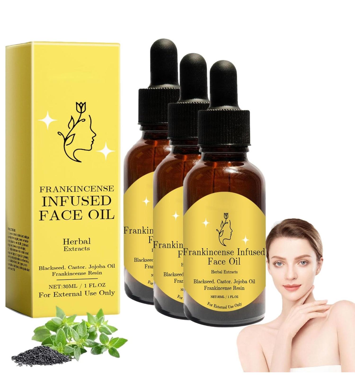 Frankincense Resin Infused Oil for Face Frankincense Oil for Skin Frankincense Essential Oil Organic Black Seed Castor & Jojoba Oil Natural Serum Skin Care (3 Pp - Buy Online on GoSupps.com