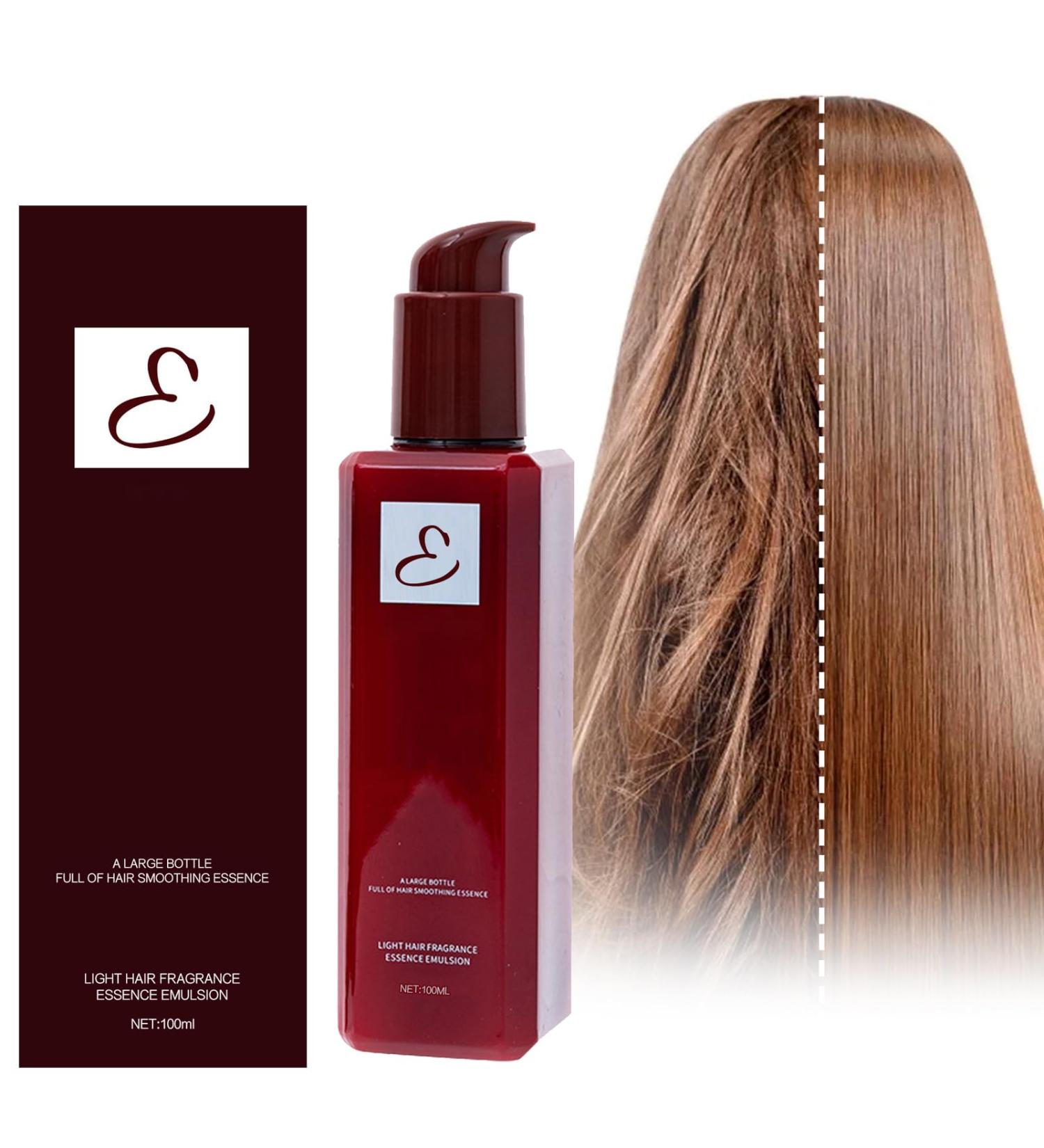 Hair Oil Smoothing Serum | Keratin-Infused Anti-Frizz Hair Care | Leave-In Treatment for Smooth Healthy Hair - Buy Online on GoSupps.com