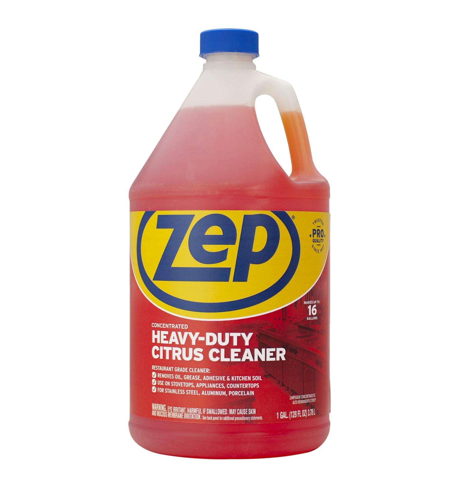 Zep Heavy-Duty Citrus Degreaser Refill 128 Oz - Professional Strength Cleaner and Degreaser - Buy Online on GoSupps.com