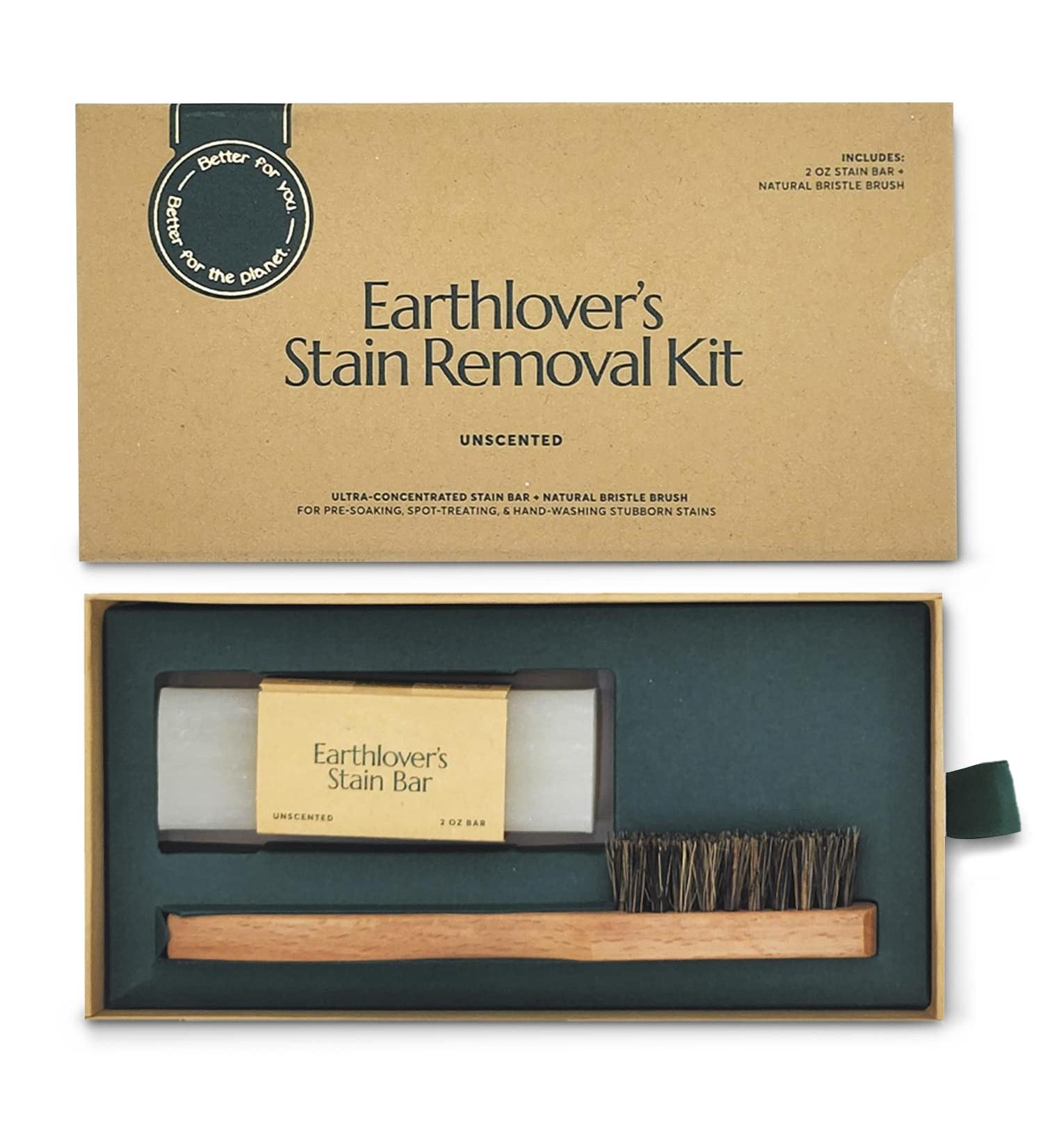Cleanomic Earthlover’s Stain Removal Kit - Eco-Friendly Hair Brush Stain Remover & Laundry Stain Removers for International Shipping - Buy Online on GoSupps.com