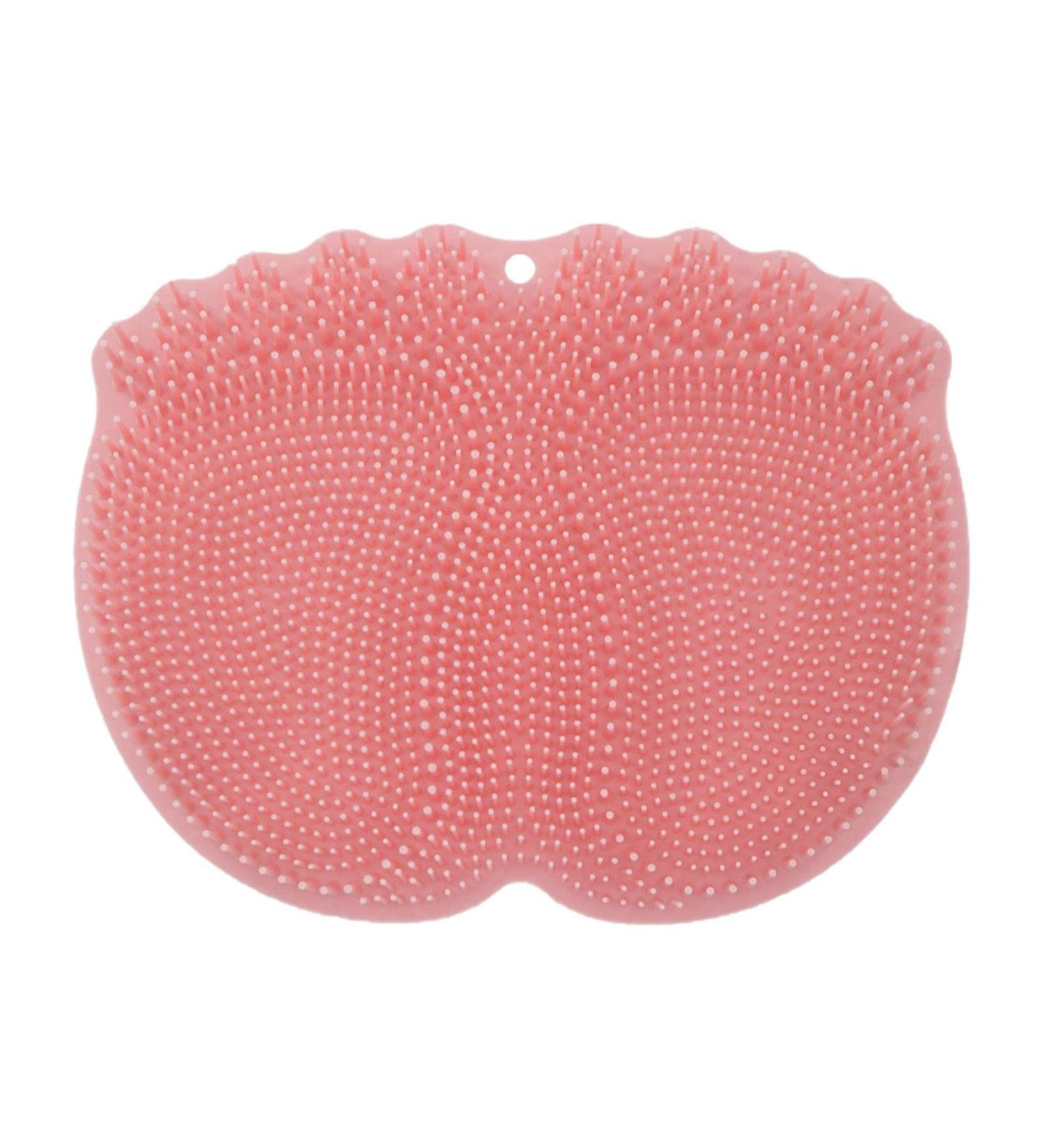 Dificato Foot Scrubber for Shower | Size L Shower Mat to Soothe Painful Feet & Relax with Rose Aroma - Buy Online on GoSupps.com