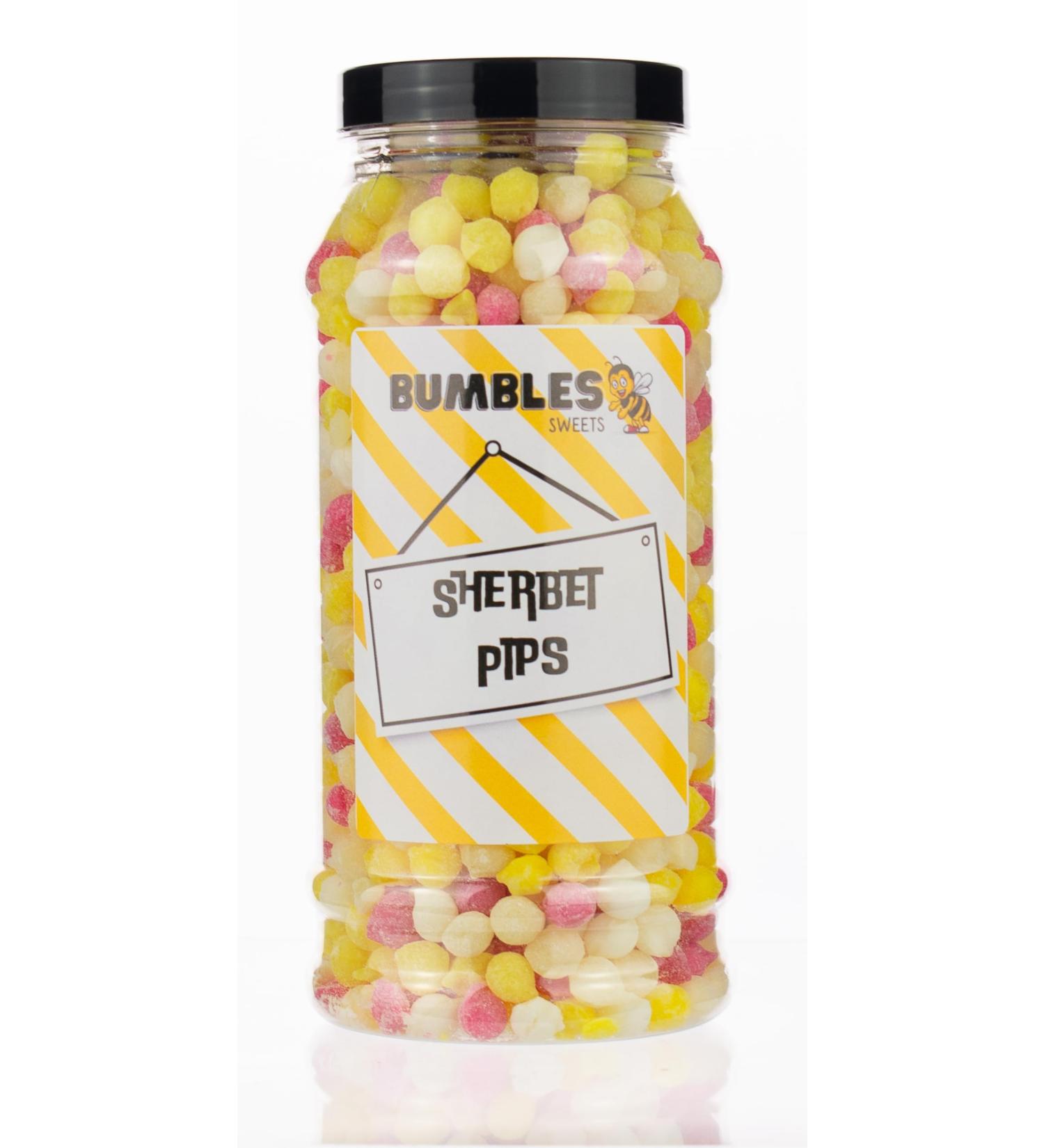 Sherbet Pips Sweets Gift Jar - Buy Online on GoSupps.com