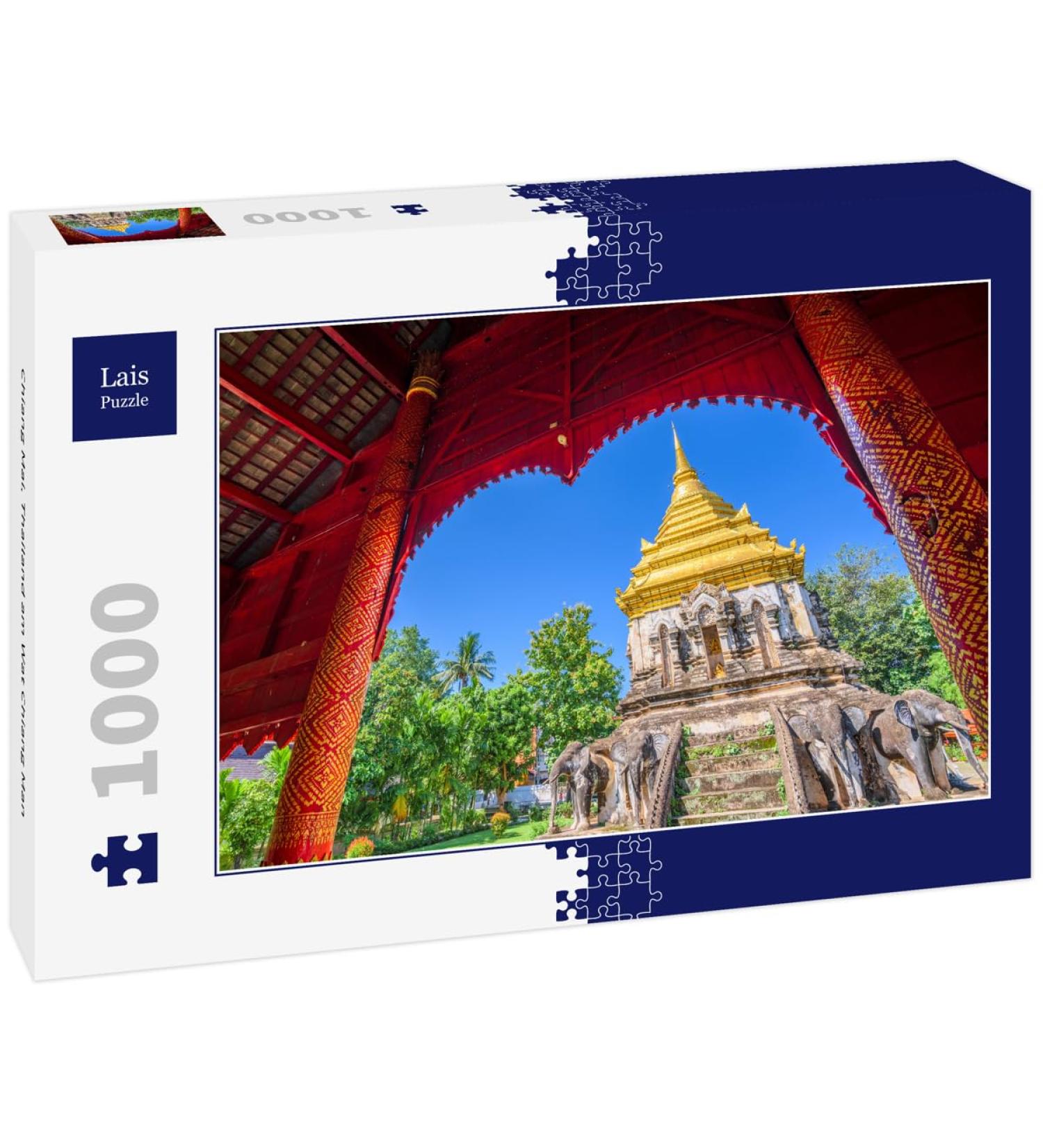 Lais Puzzle Chiang Mai Thailand at Wat Chiang Man 1000 pieces
