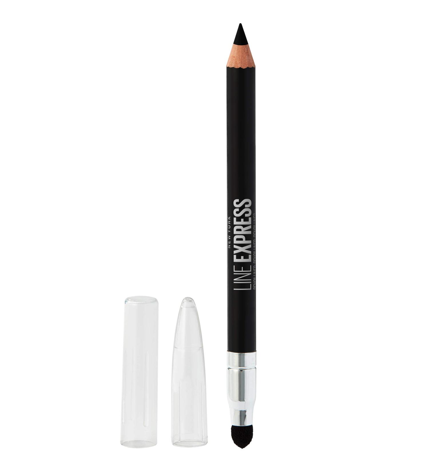 Maybelline Line Express Sharpenable Wood Pencil - Ebony Black 0.035 oz - Buy Online on GoSupps.com