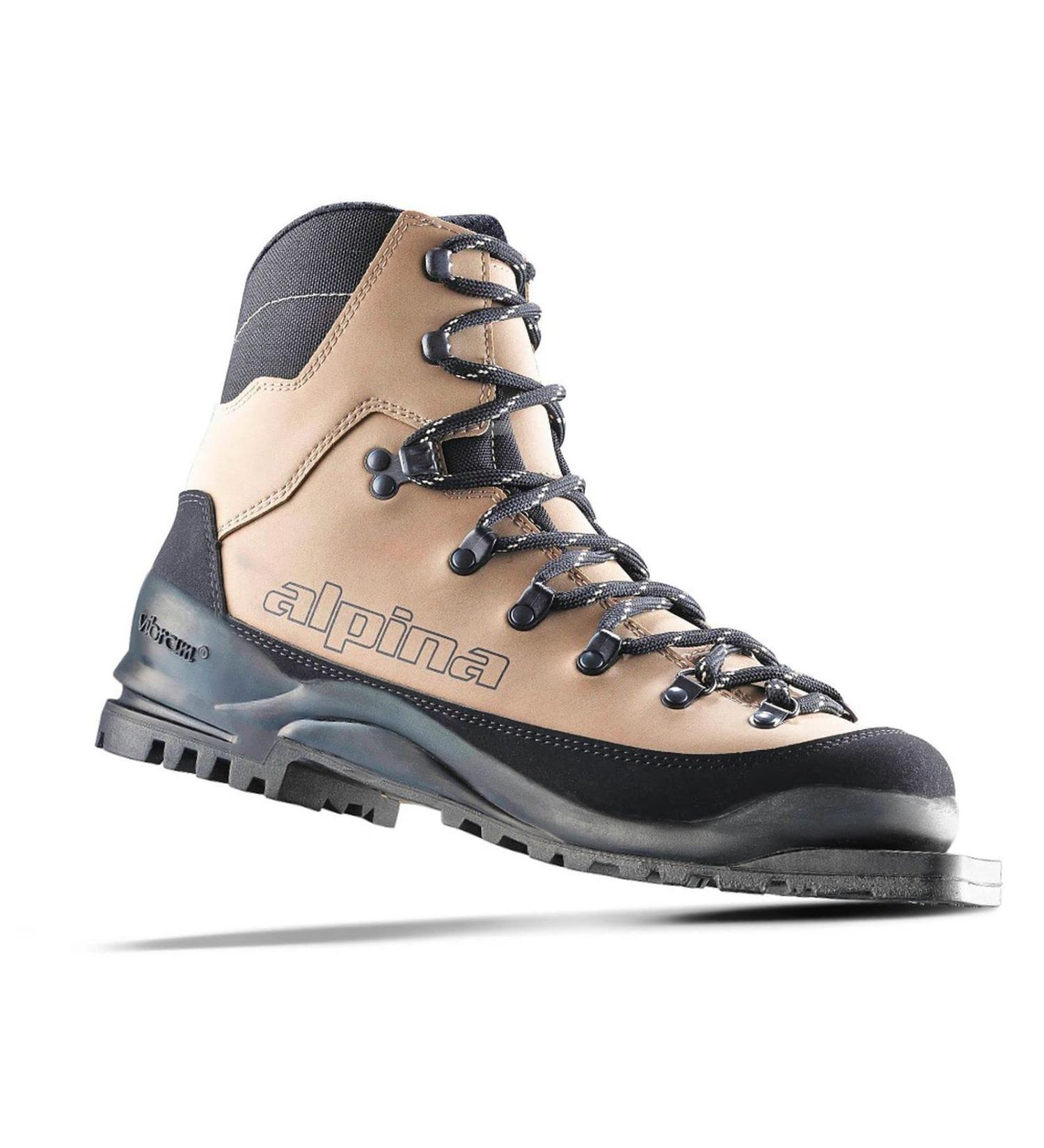 Alpina Montana 75 Cross Country Ski Boot - Unisex Brown/Black 38