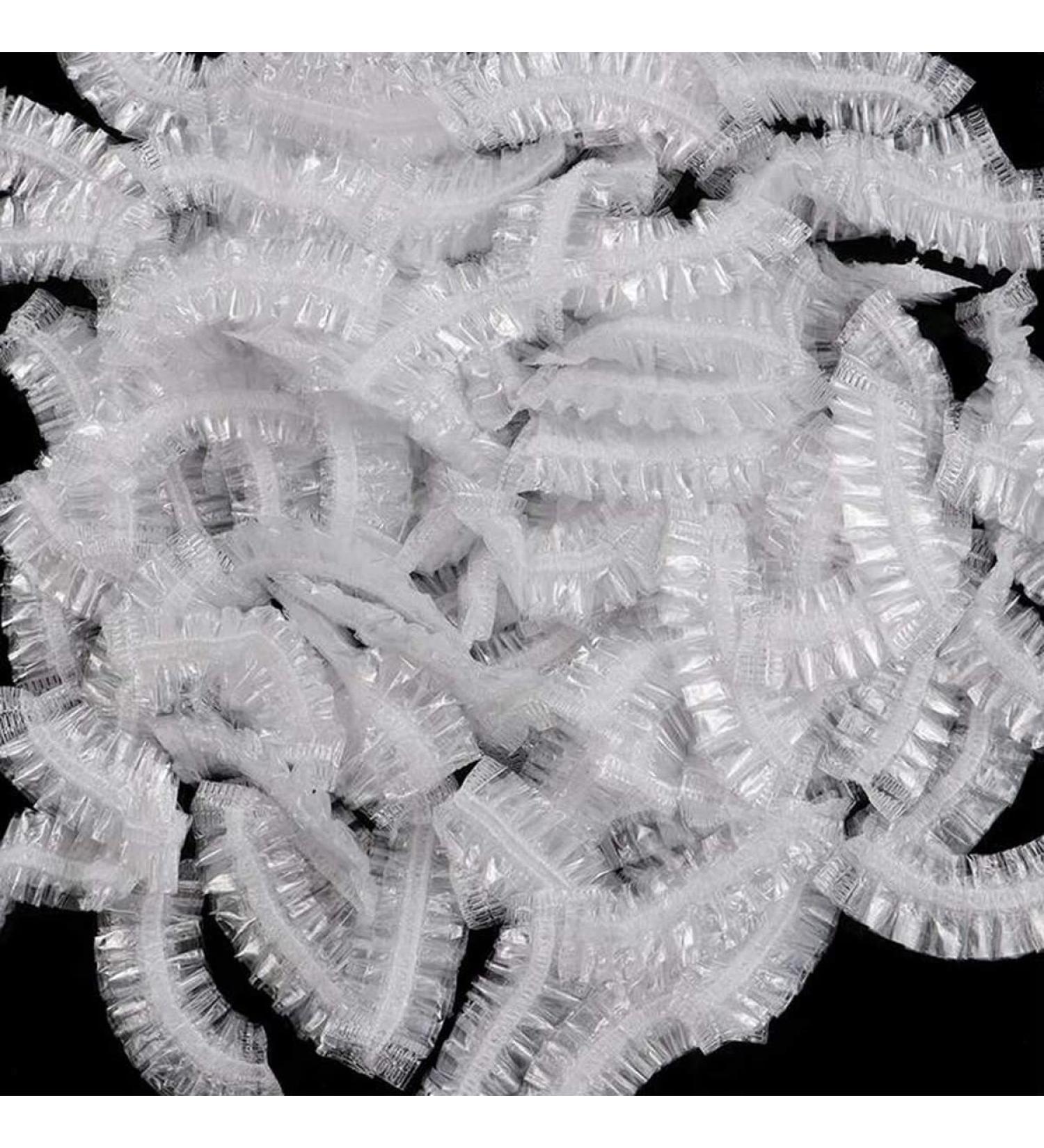 Haobase 100Pcs Clear Disposable Ear Protector Covers for Hair Dye, Shower, Bathing - Buy Online on GoSupps.com