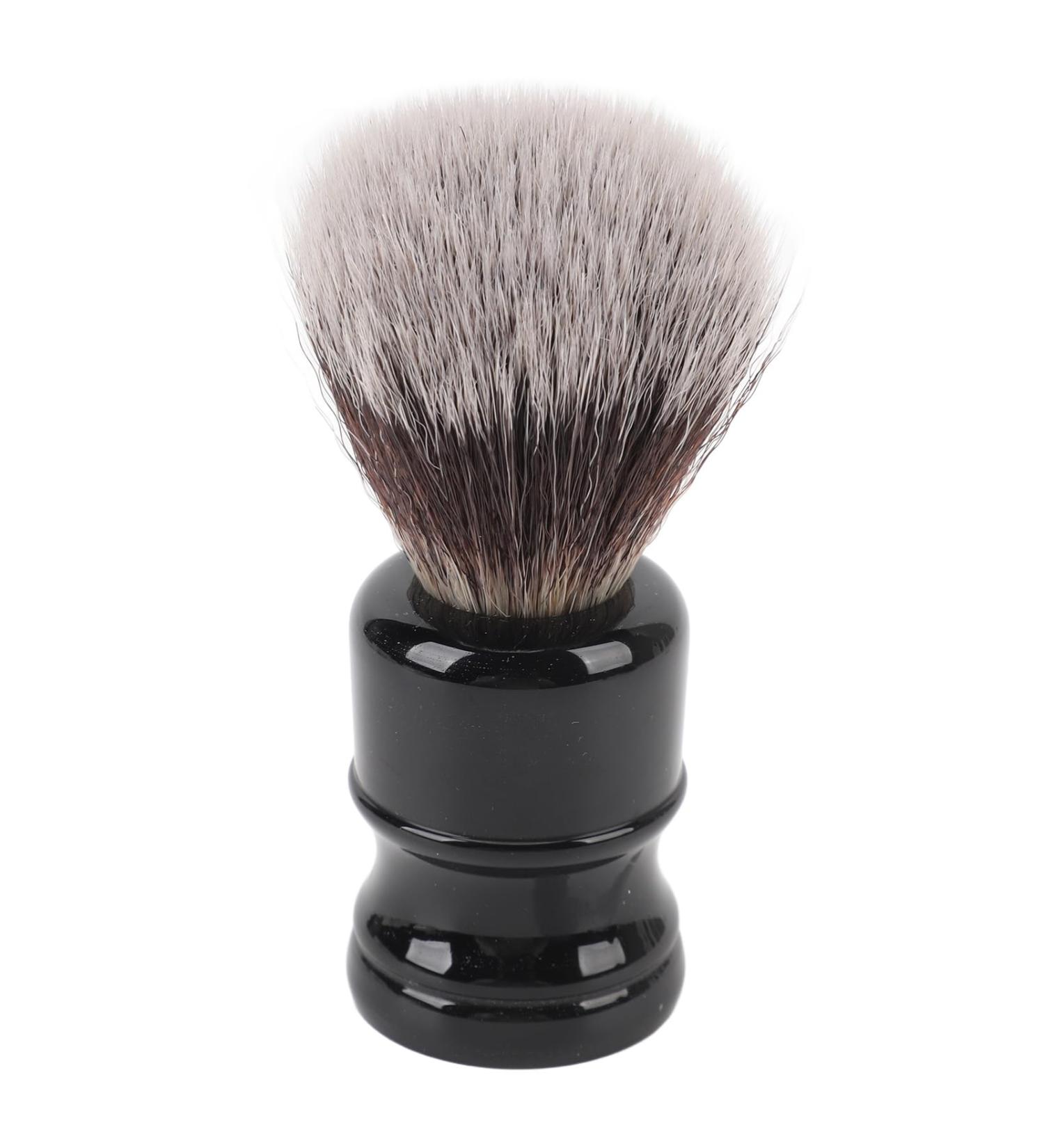 Foaming Soap Brush - Resin Beard Foam Brush with Soft Curved Handle for Home Use | International Shipping Available - Buy Online on GoSupps.com