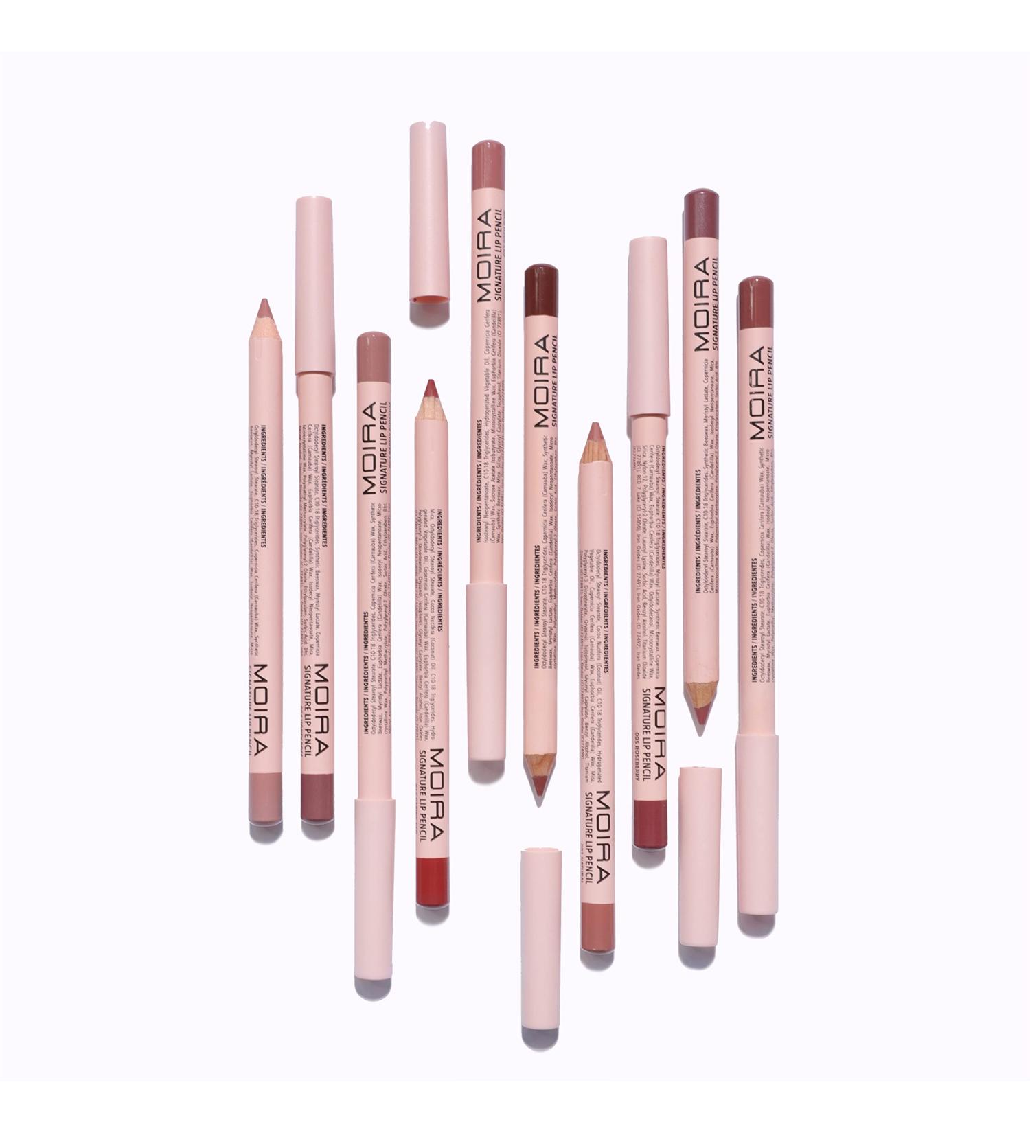 Moira Signature Lip Pencil in Barely Blossom (002) - Long-Lasting Precision Liner - Buy Online on GoSupps.com