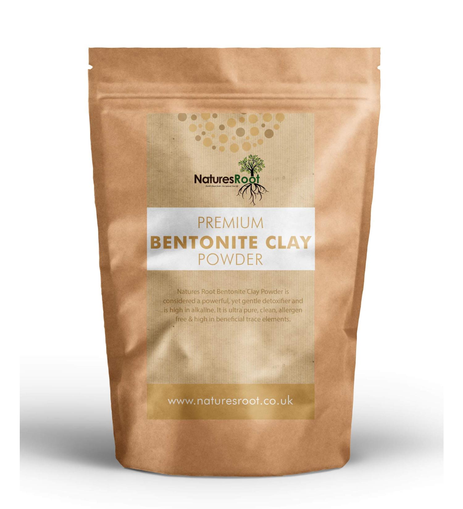 Nature's Root Bentonite Clay Powder 250g - Multani Mitti | Natural Herbal Powder | Healing Body Mask - Buy Online on GoSupps.com