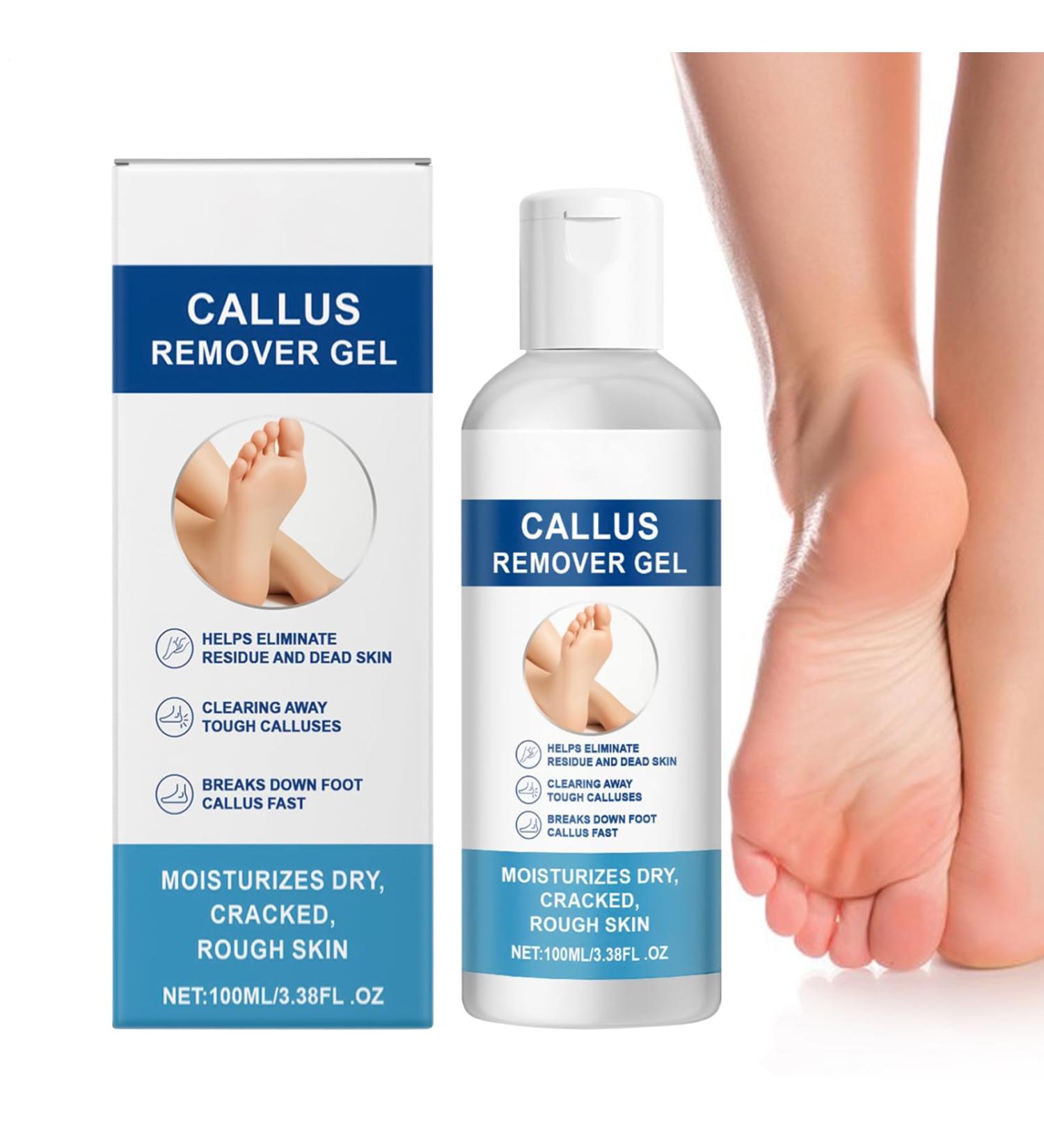 Heel Remover Moisturizing Solution for Dry Feet | 100ml Moisturizer Non Sticky Treatment for Cracked Heels Unisex Men and Women - Buy Online on GoSupps.com