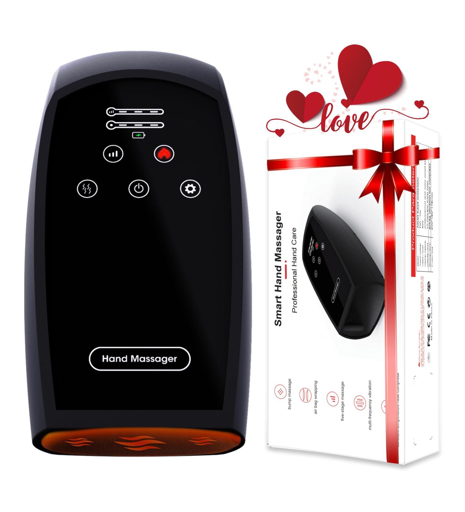 Hand Massage Device - Mothers Day Gift | Pain Relief Compression & Heating for Carpal Tunnel & Numbness | Perfect Valentines Day Gift - Buy Online on GoSupps.com