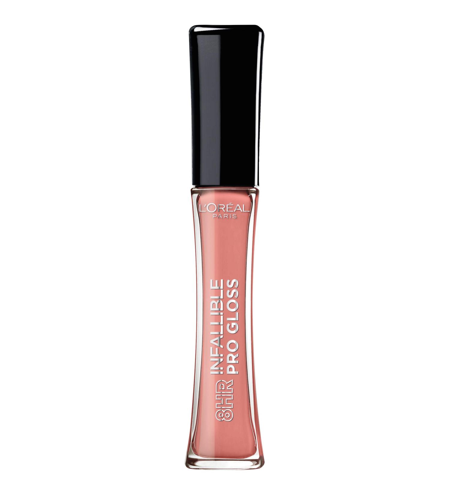 L'Or al Paris Cosmetics Infallible 8HR Pro Gloss - Shell Pink 1 Count - Buy Online on GoSupps.com