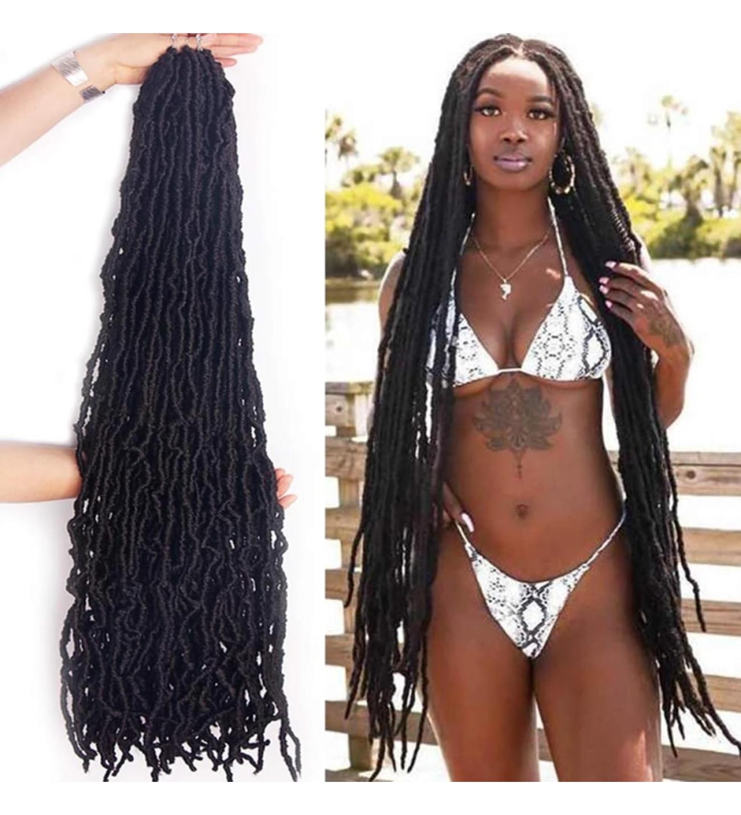 Dreadlock Extenisons Handmade Synthetic Dreadlocks Hair Extensions Extension Crochet Braiding Hair Synthetic Twist Wigs (Color : A) - Buy Online on GoSupps.com