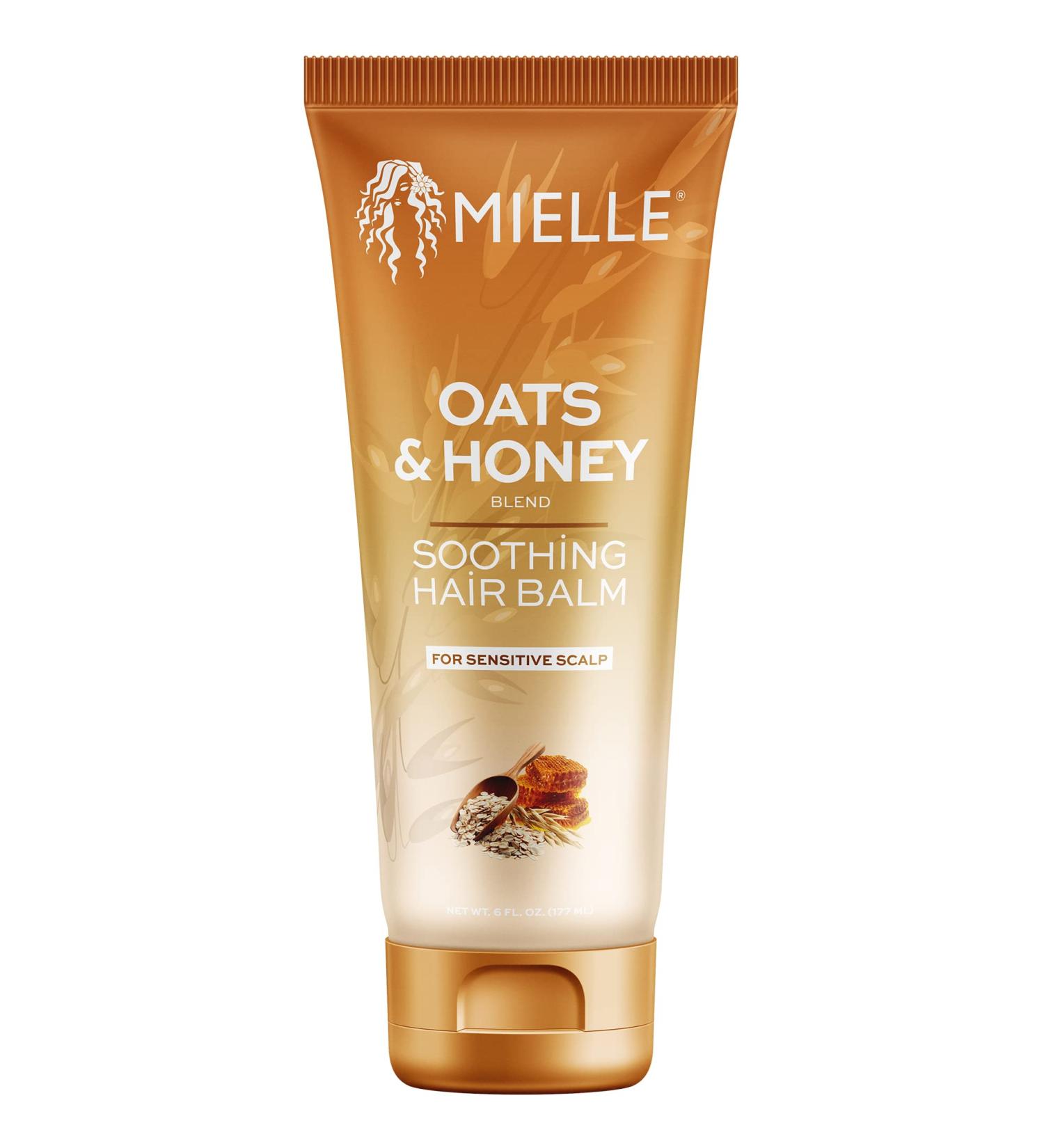 Mielle Organics Oats & Honey Soothing Hair Balm | Nourishing Treatment - Buy Online on GoSupps.com