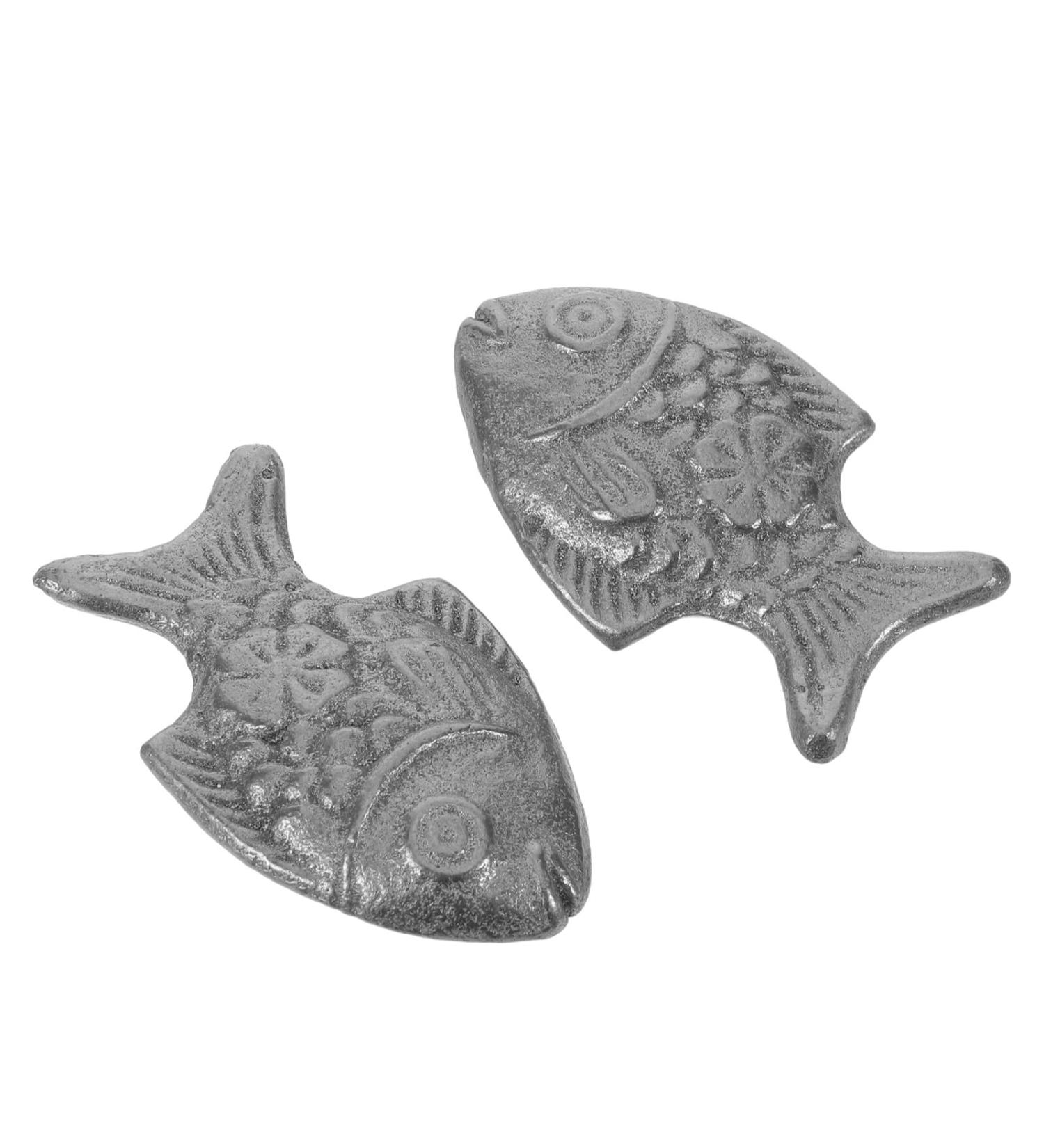  VALICLUD VALICLUD 2 Pieces Food Grade Cast Iron Iron Fish for Cooking Natural Iron Supplementation Aid for Vegans Athletes Pregnant Women Daily Iron Deficiency Solution - Buy Online on GoSupps.com