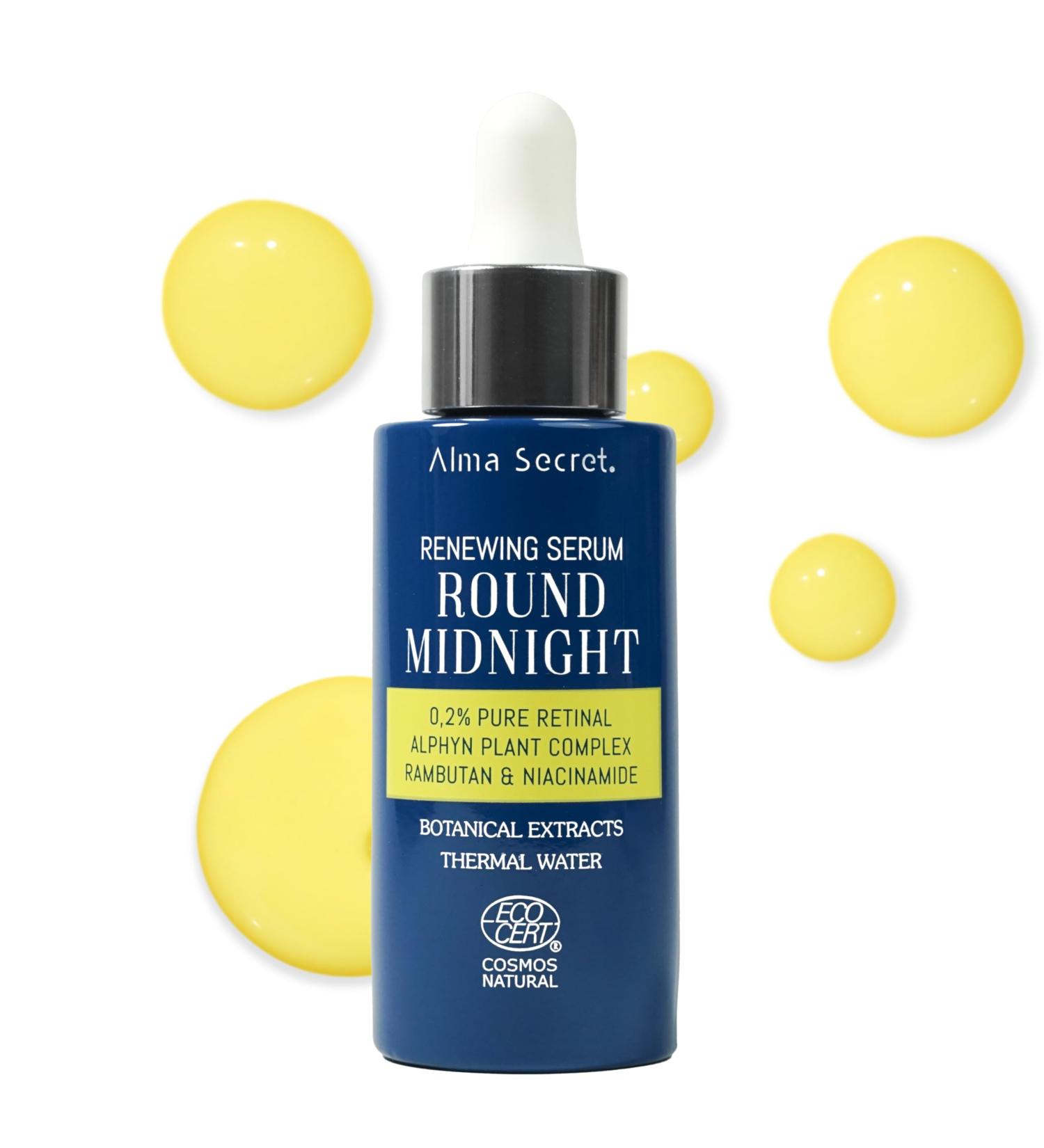 ALMA SECRET ROUND MIDNIGHT serum with pure retinal 02 30 ml - Buy Online on GoSupps.com
