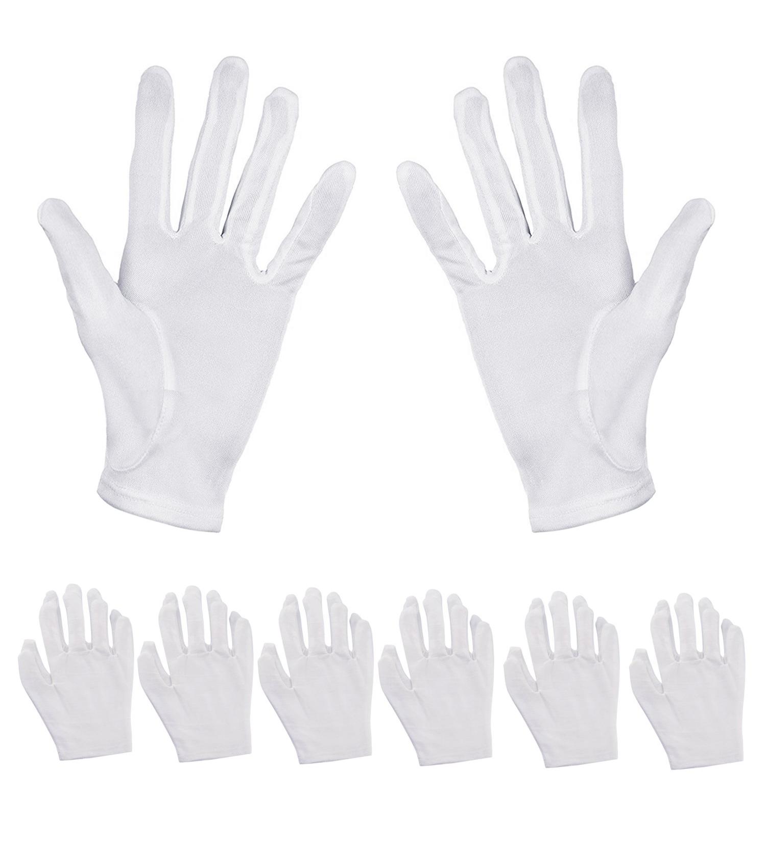 6 Pairs White Moisturizing Hand Spa Gloves for Soft & Hydrated Skin - Buy Online on GoSupps.com