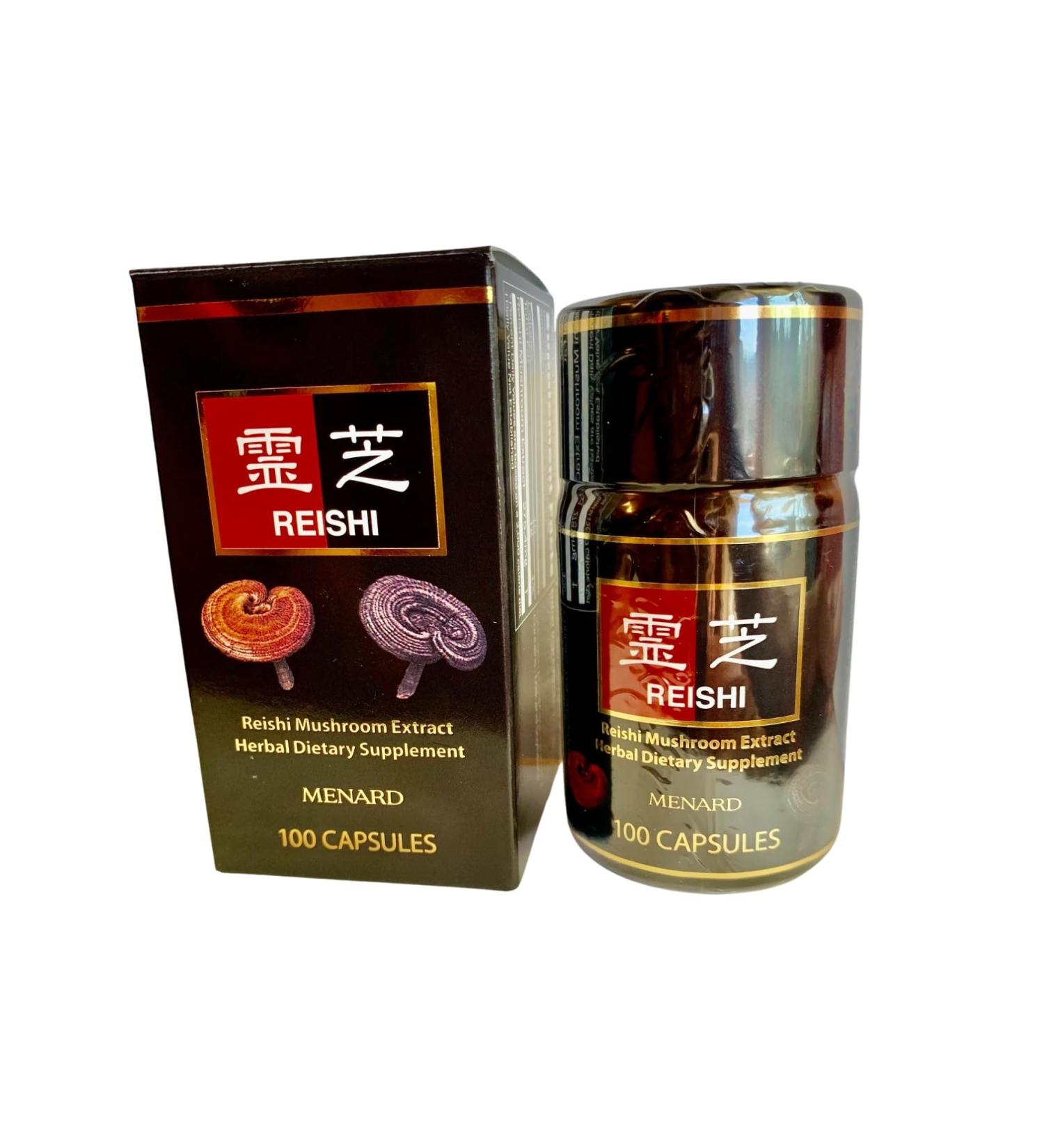 Generic Dietary Supplement (1 Pack REISHI Mushroom Extract) REISHI MUSHROOM EXTRACT 1 Count (Pack of 1)