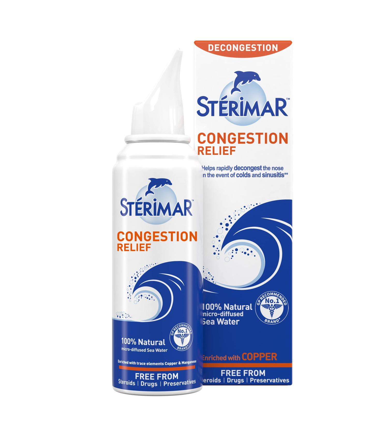 Buy Sterimar Hypertonic Nasal Spray 100ml Online | Fast Relief Formula - Buy Online on GoSupps.com