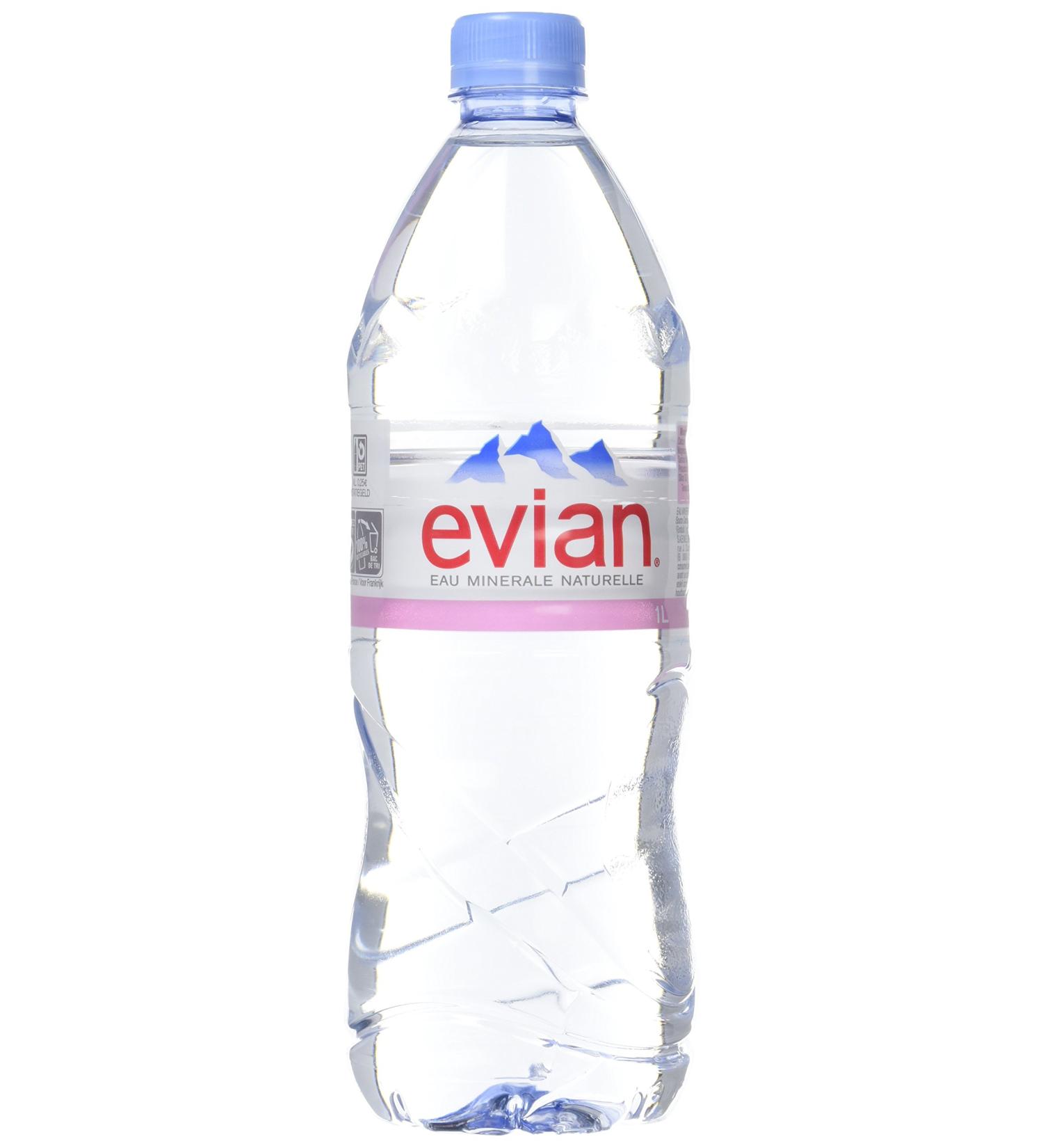 Evian Eau Min rale Naturelle 6 x 1L - Lot de 3 - Buy Online on GoSupps.com