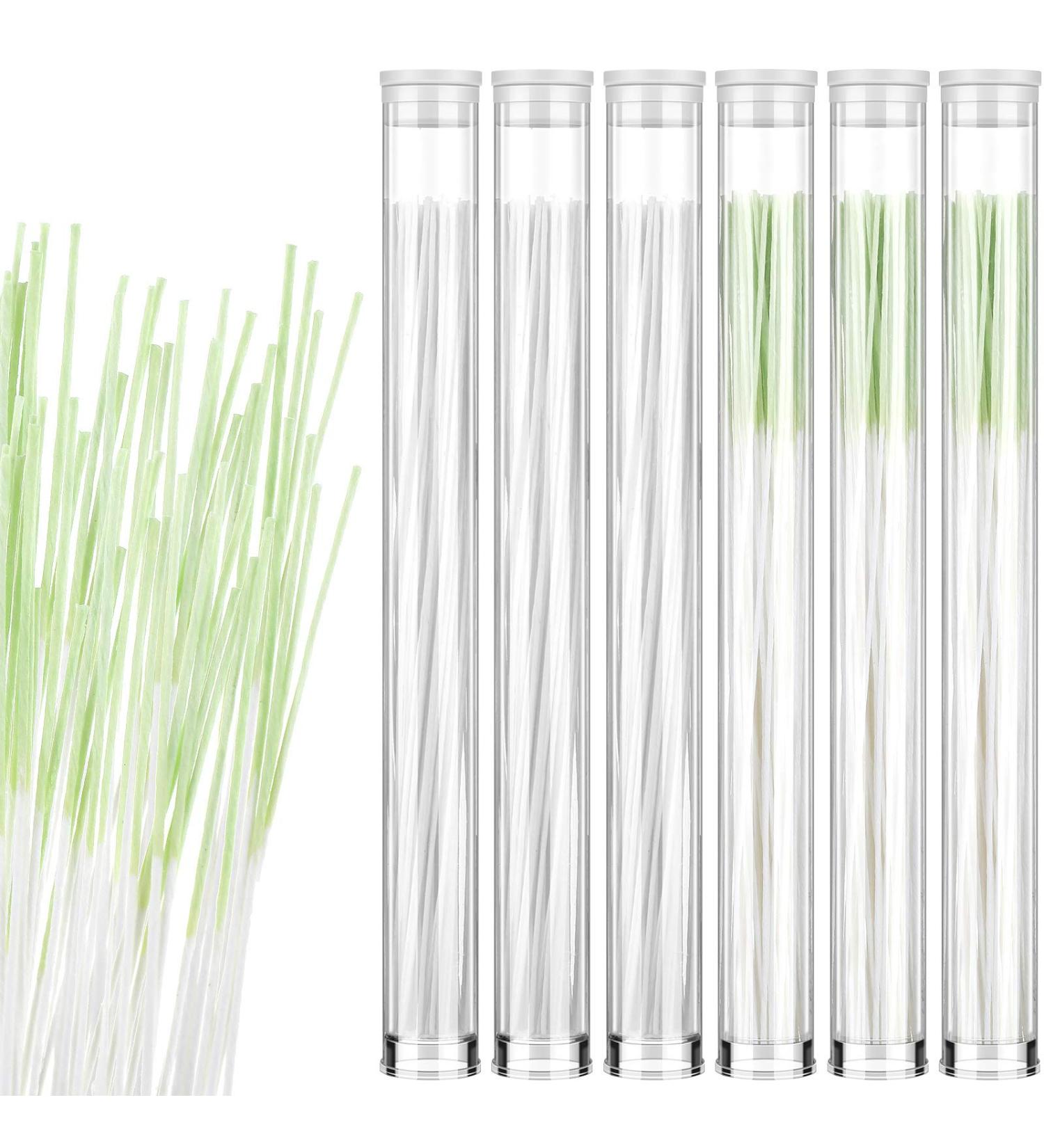 360 Pieces Ear Hole Floss Earrings Cleaner - Disposable Piercing Aftercare Tool for Men, Women, Girls - Piercing Cleaning Line in White and Green - Buy Online on GoSupps.com