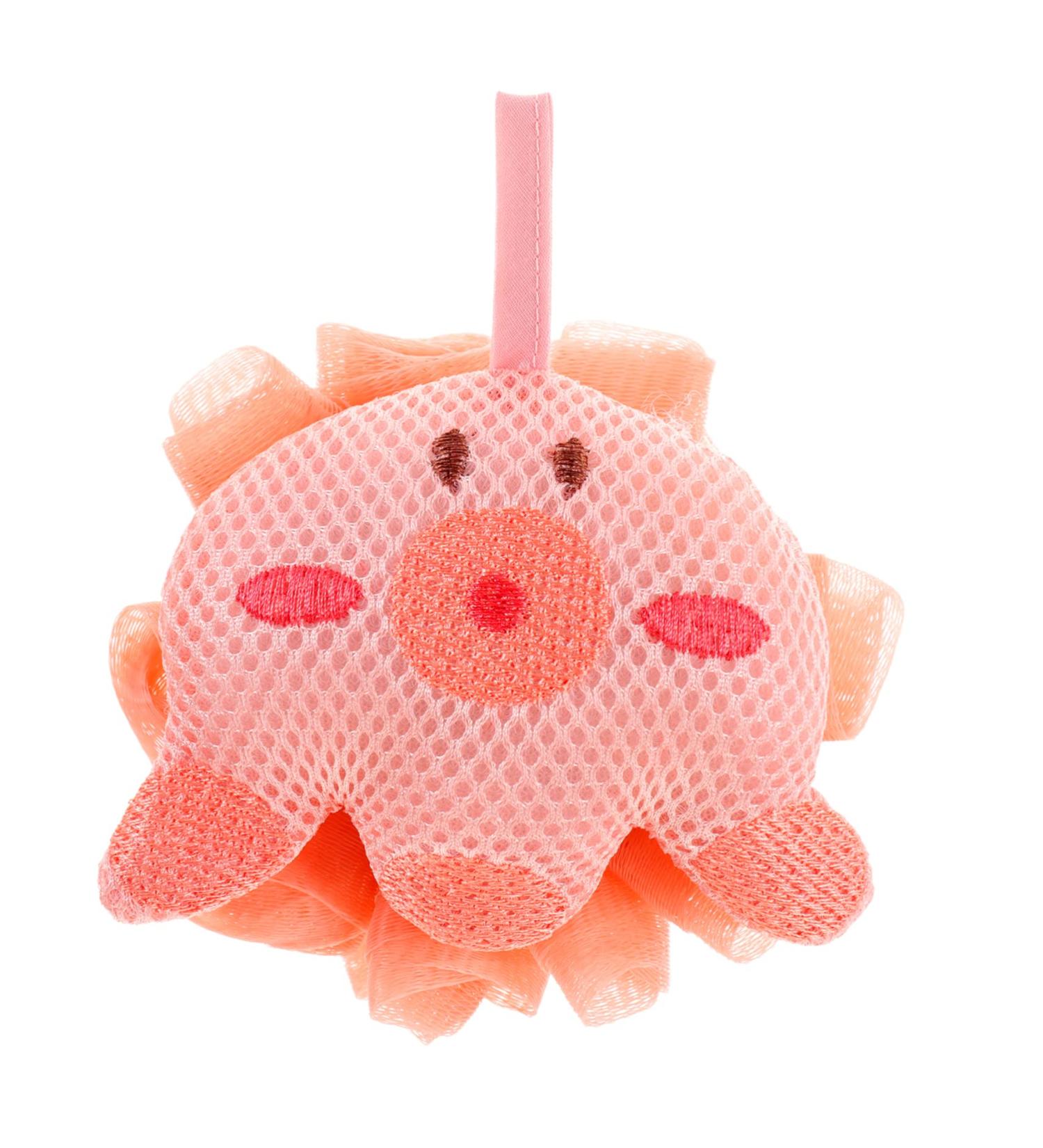 Angoily Cartoon Bath Ball Loofah Scrub Mesh Bath Sponge Bath Scrubber Shower Sponge Loofah Shower Luffa Puff Balls Cartoon Mesh Pouf Cleaning Loofah Ball for Bathing Child Body Hair Ring - Buy Online on GoSupps.com