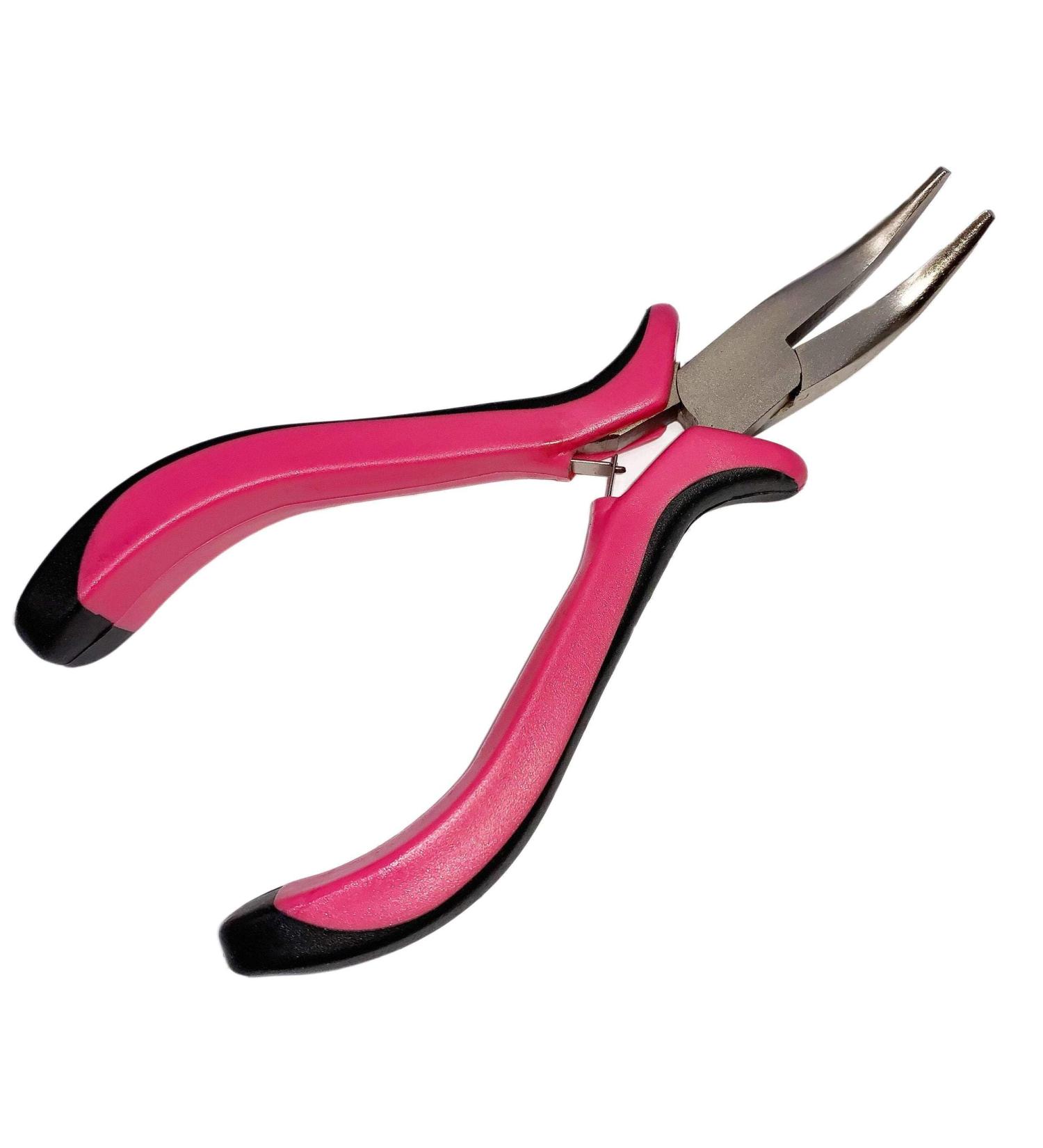 Micro Ring Pliers for Hair Extensions | Curved