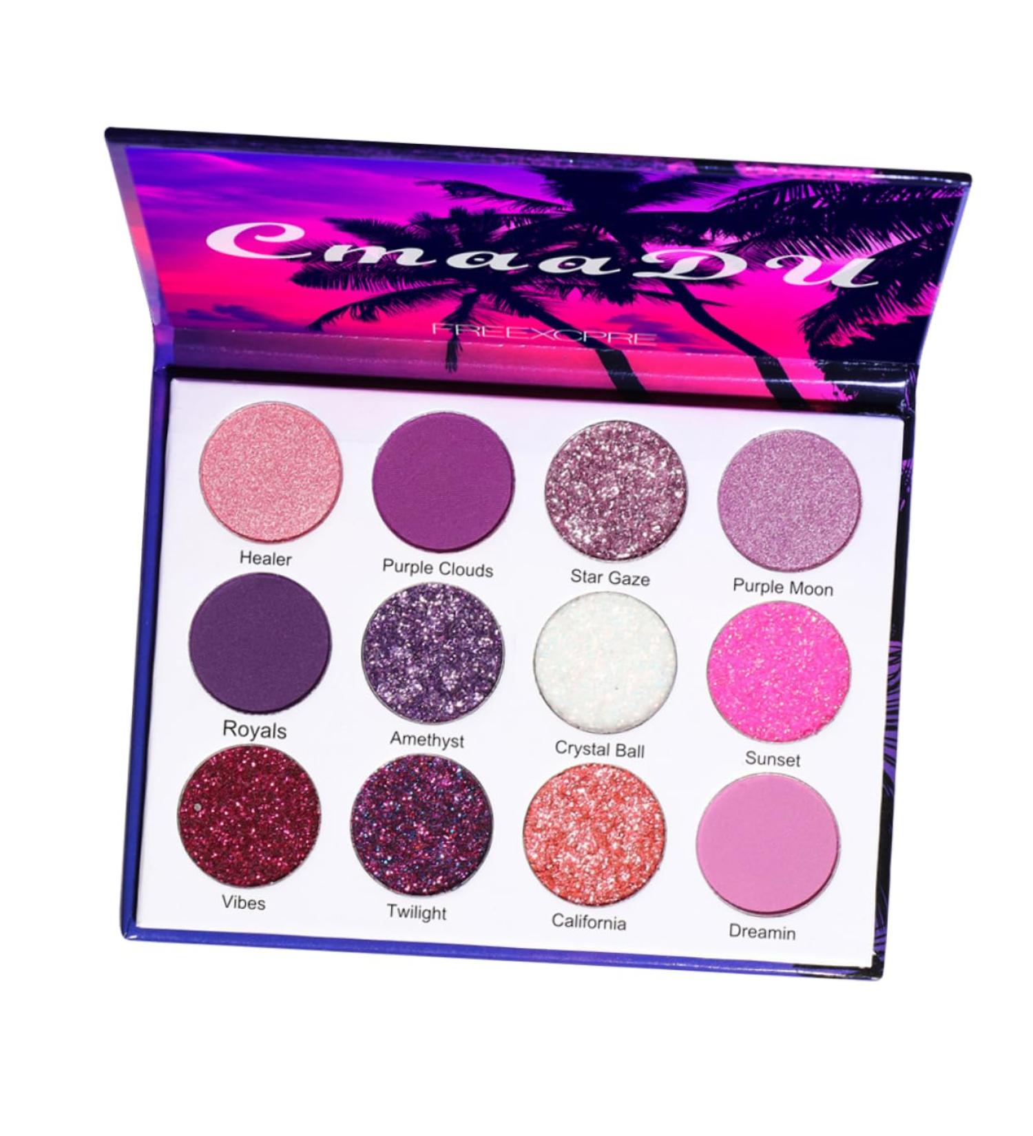 CANIGHT 1 Box Eyeshadow Palette Makeup Supplies Makeup Pallet Makeup Palette Eye Shadow Colorful Plastic - Buy Online on GoSupps.com