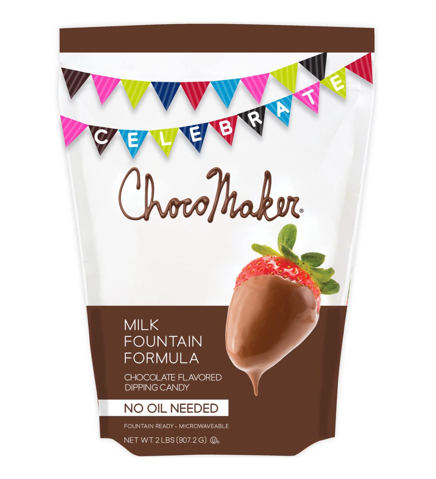 ChocoMaker Milk Chocolate Fondue Dipping Candy - 2lb Bag - Buy Online on GoSupps.com