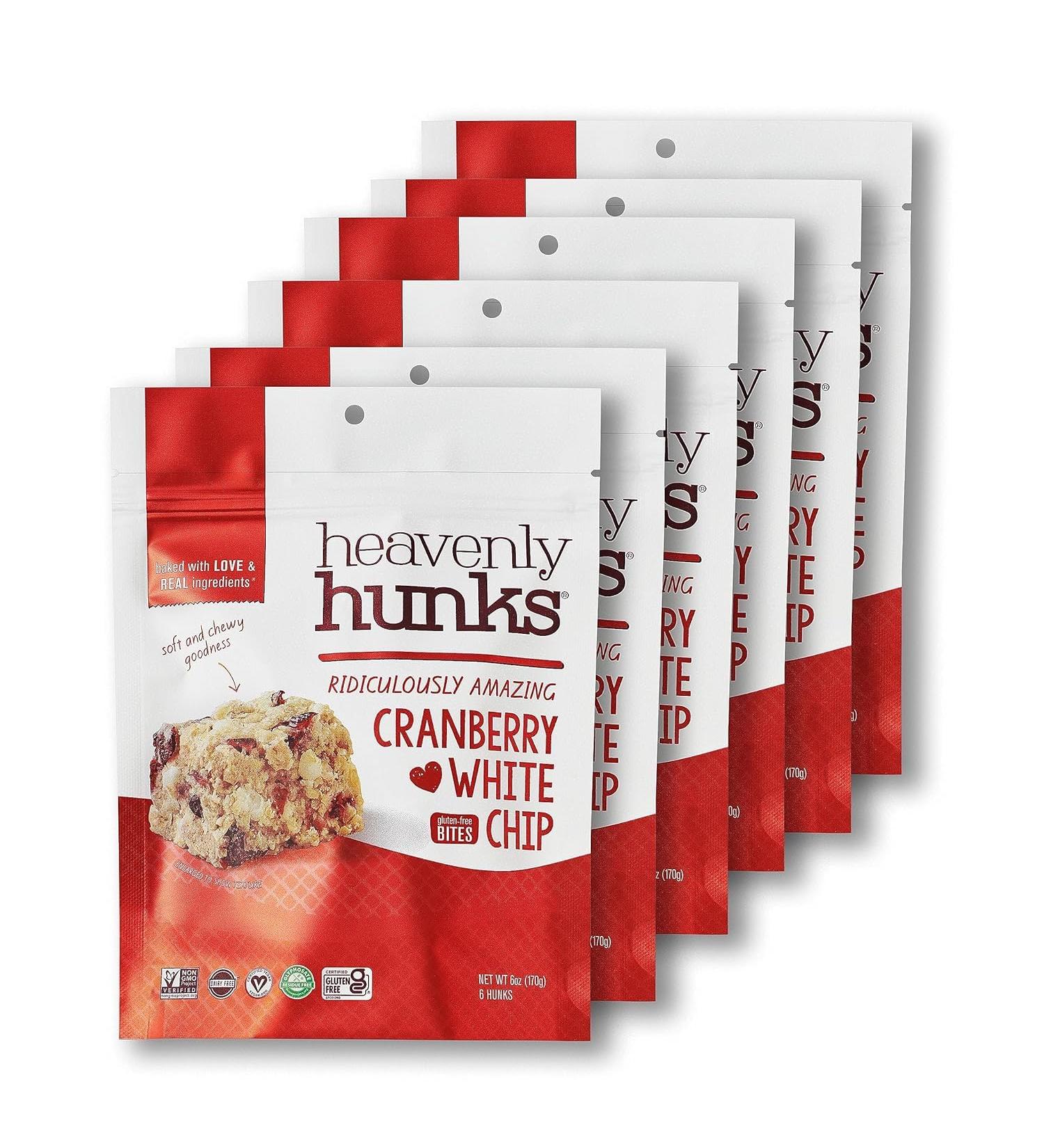 Heavenly Hunks Cranberry White Chip - 6oz Bag (6 Pack) - Buy Online on GoSupps.com
