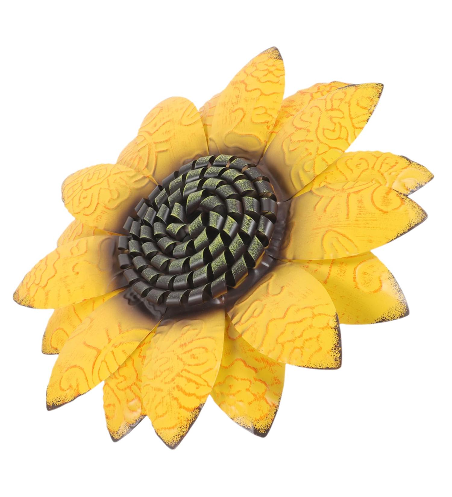 Abaodam Flower Wall Decor Sunflower Decor Floral Wall Decor Home Decor Decorate Wall Flower 3d Wall Hanging - Buy Online on GoSupps.com