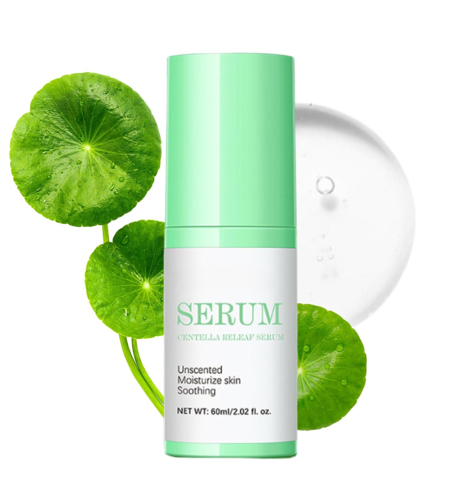 Centella Asiatica Hydrating Serum - Centella Face Serum - Face Serum for Women - Hyaluronic Acid Serum for Face - Calming & Soothing Serum Face - Buy Online on GoSupps.com