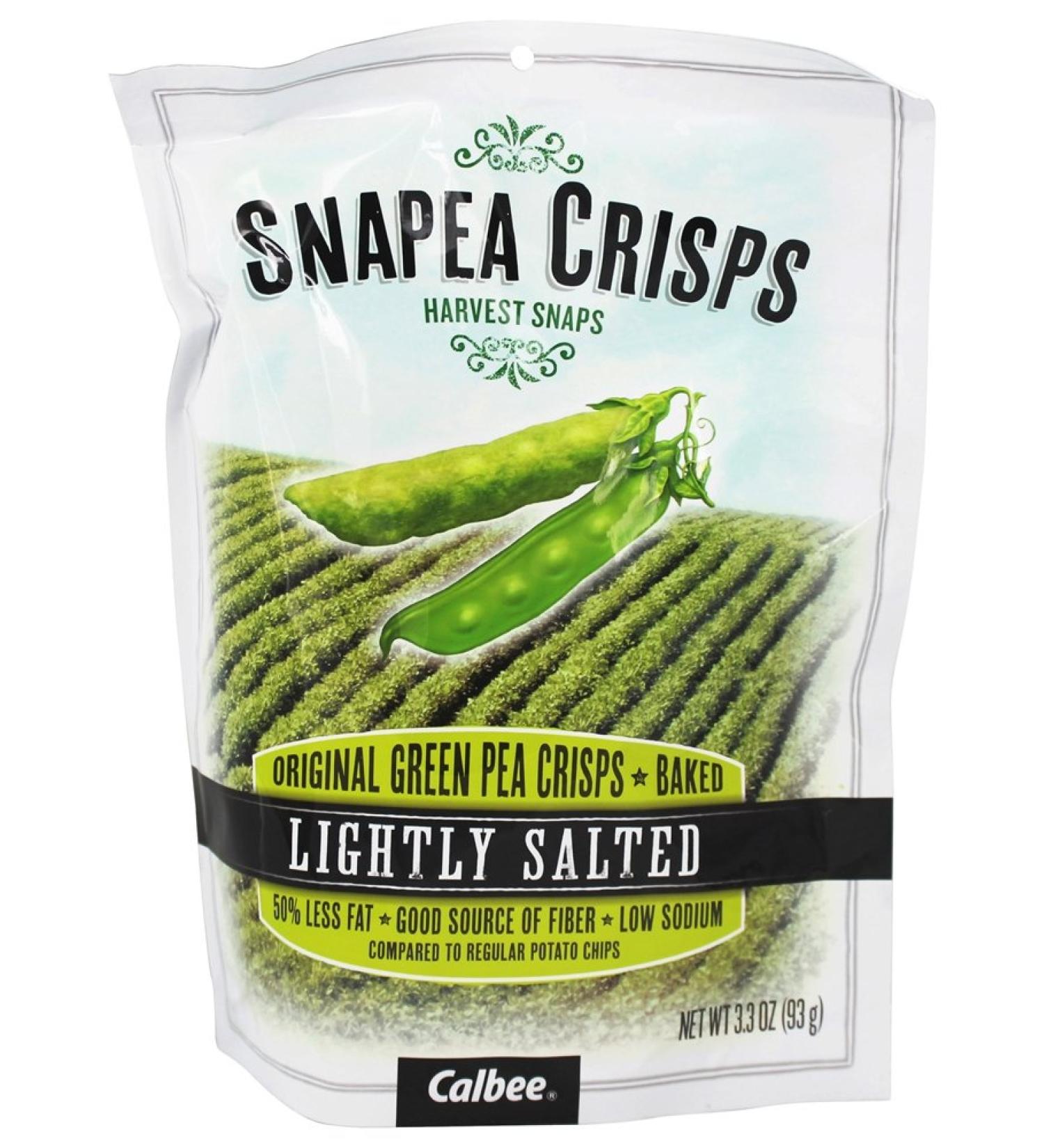 Harvest Snaps - Snapea Crisps Harvest Snaps Lightly Salted - 3.3 oz (pack of 3)