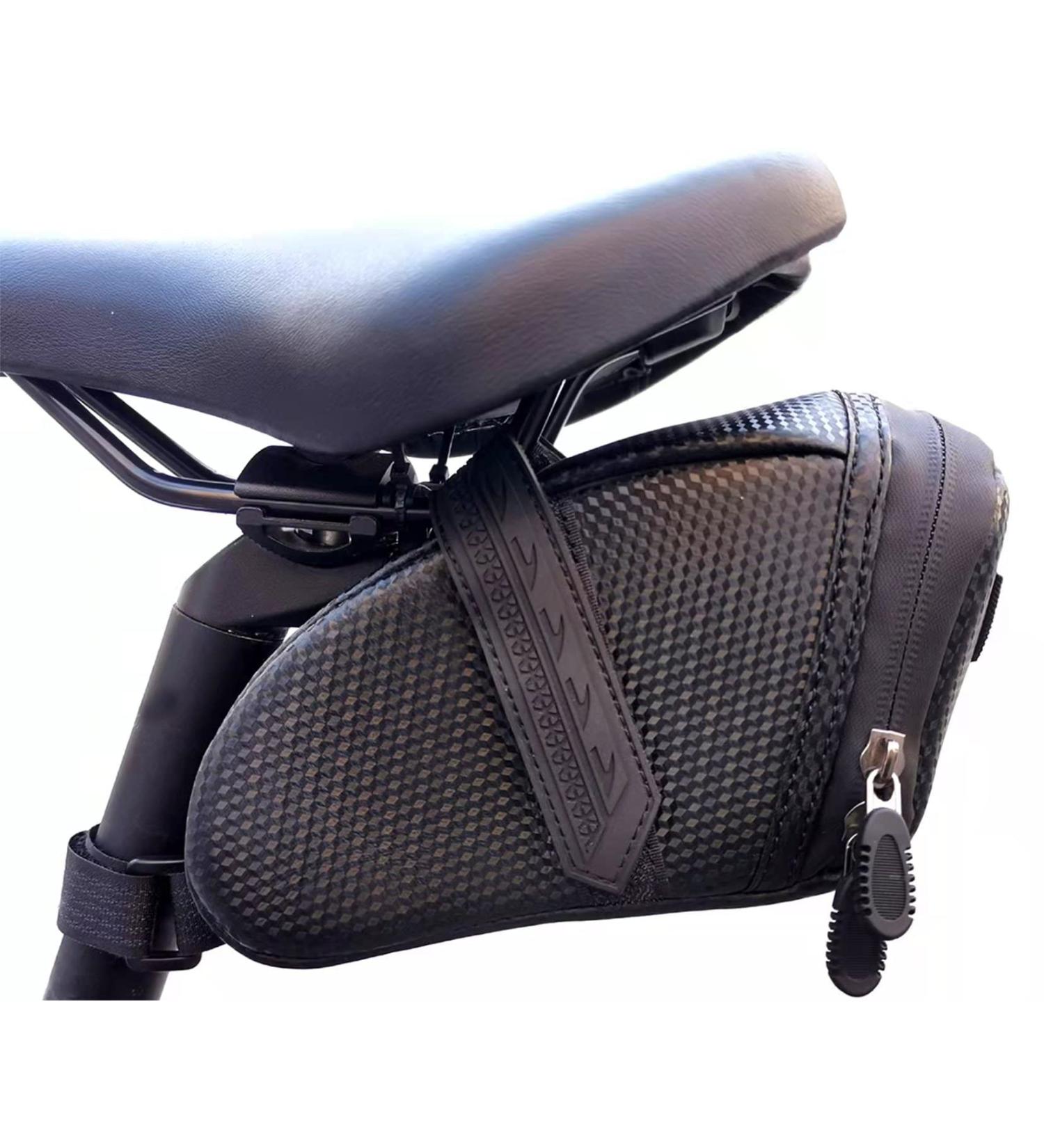 Tongha Waterproof Bicycle Seat Bag - Black | Bike Pack for Cycling Accessories - Buy Online on GoSupps.com