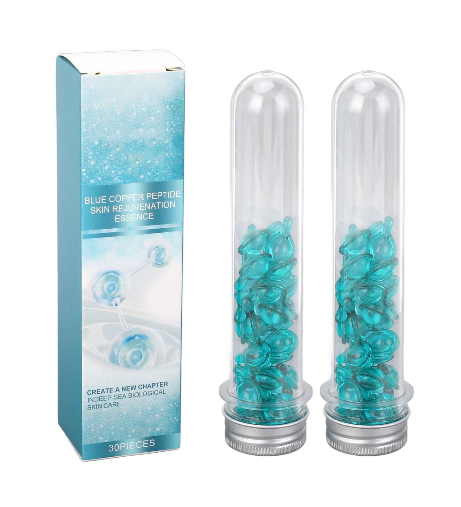  Fyearfly Serum Capsules for Face 60 Pcs Anti-Aging Firming Skin Rejuvenation Beauty Smoothing Capsules for Fine Lines Dark Spots - Buy Online on GoSupps.com