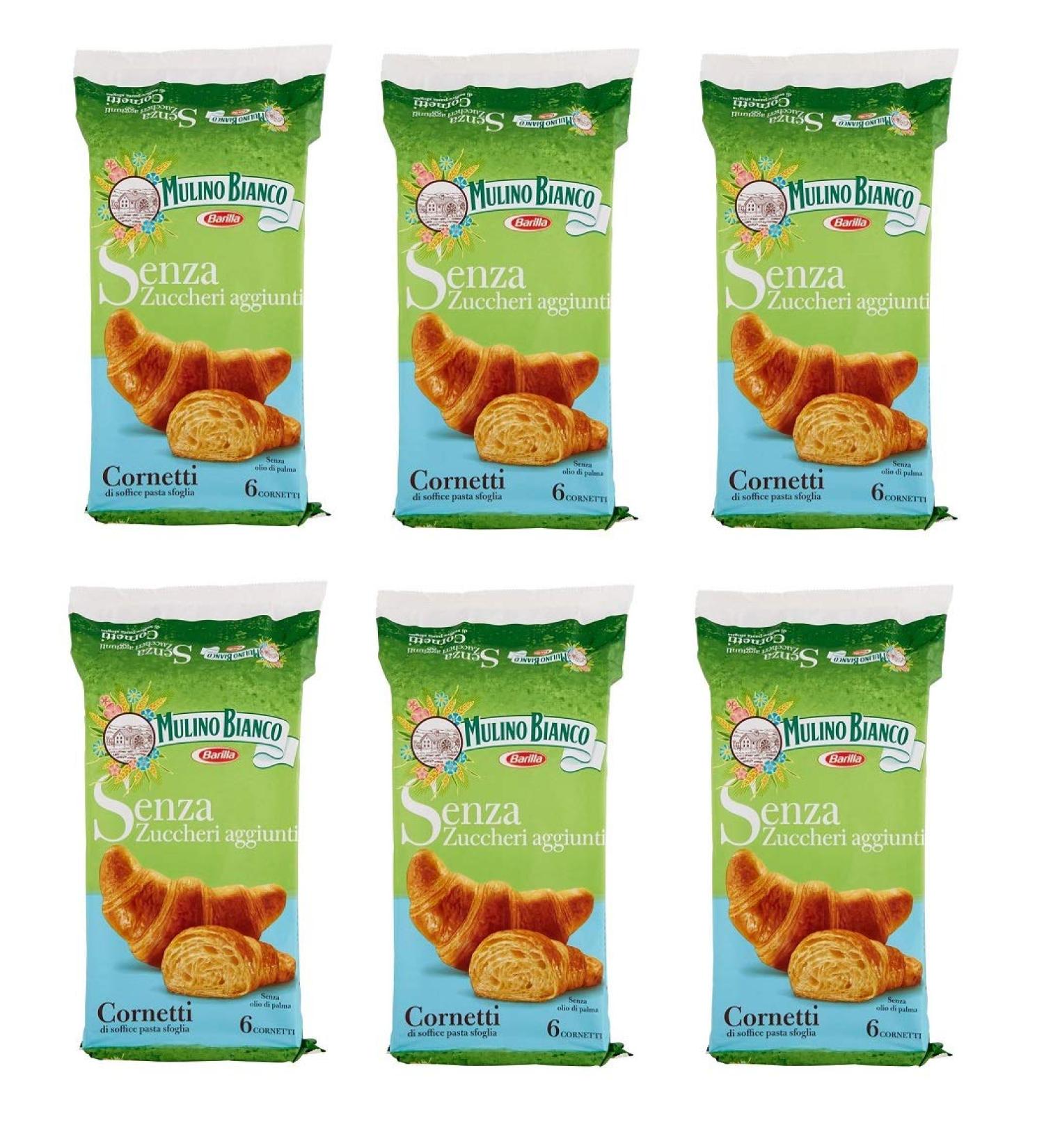 Mulino Bianco Mulino Bianco Sugar-Free Croissants 6 x 228 g