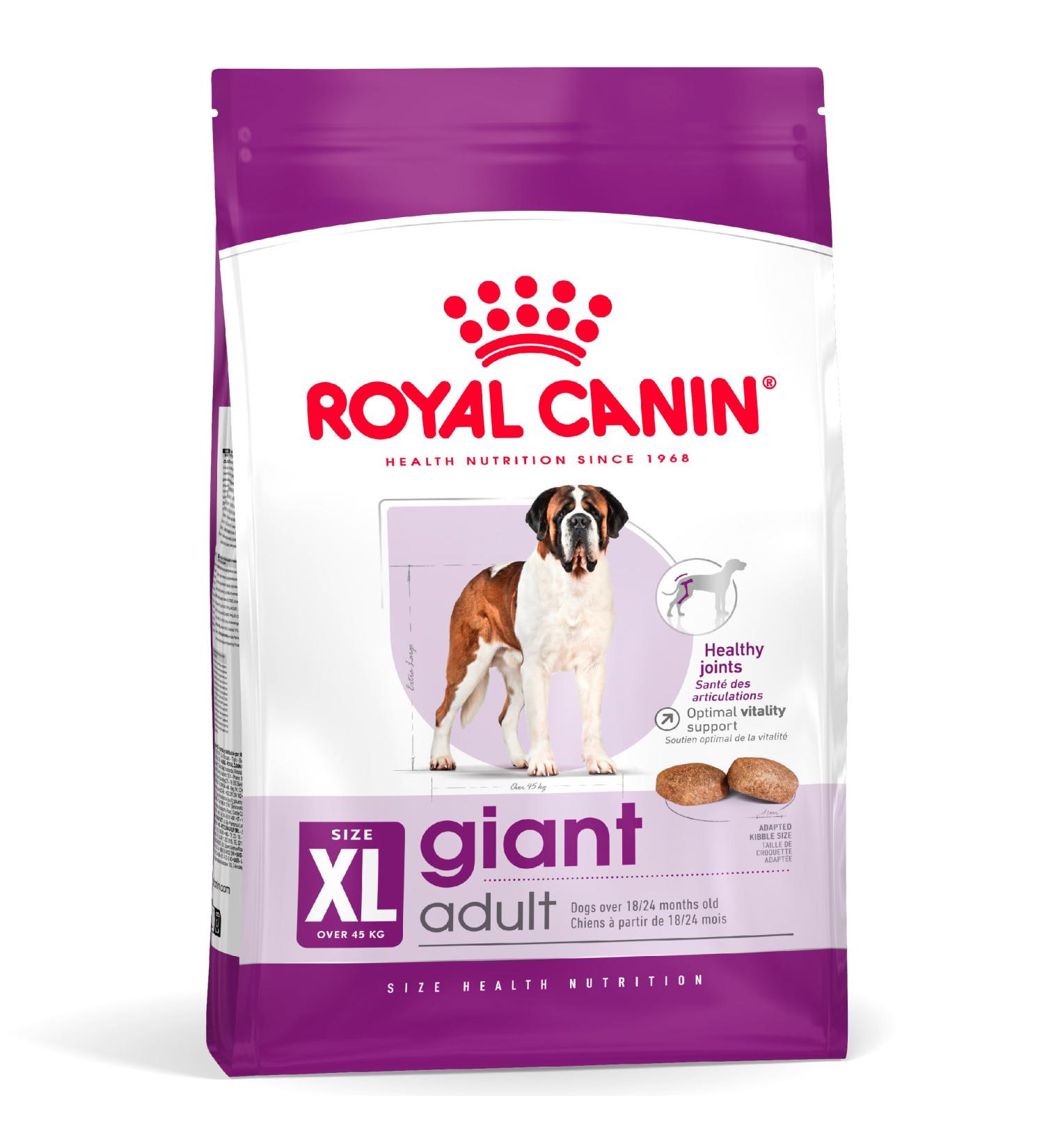 Royal Canin Dog Food Giant Adult 4kg - Buy Online on GoSupps.com