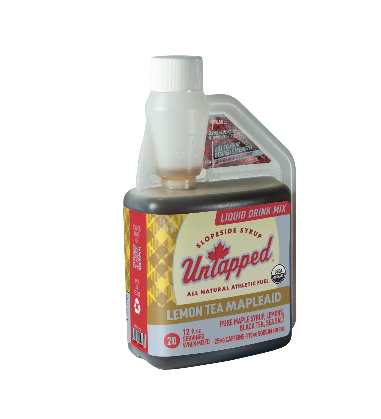 Untapped Liquid Lemon Tea Mapleaid Bulk Bottle 20 Servings
