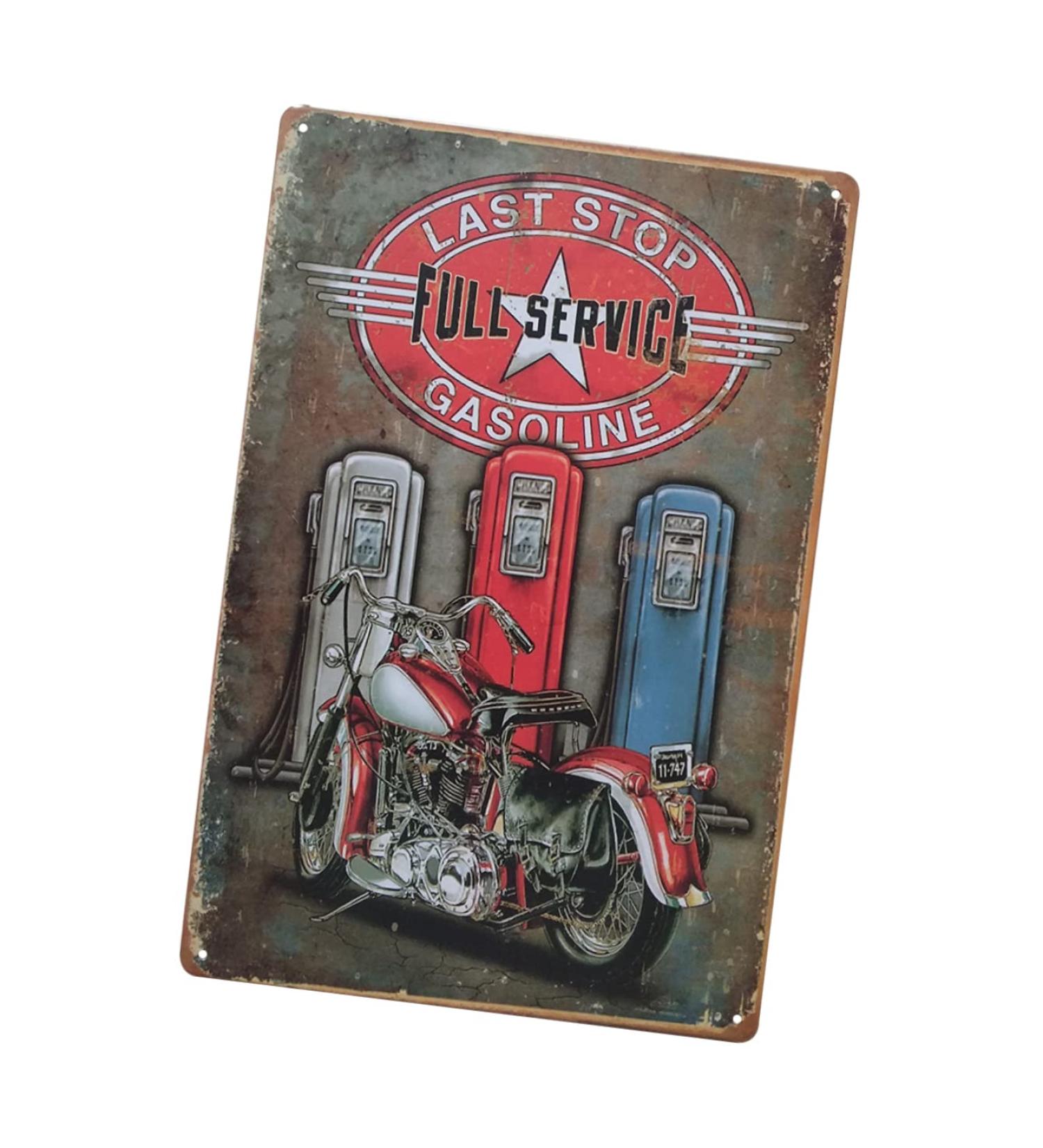 VICASKY Home Decor Signs Iron Painting Antique Signs Vintage Signs Tin Signs The Sign Iron Sign Metal - Buy Online on GoSupps.com