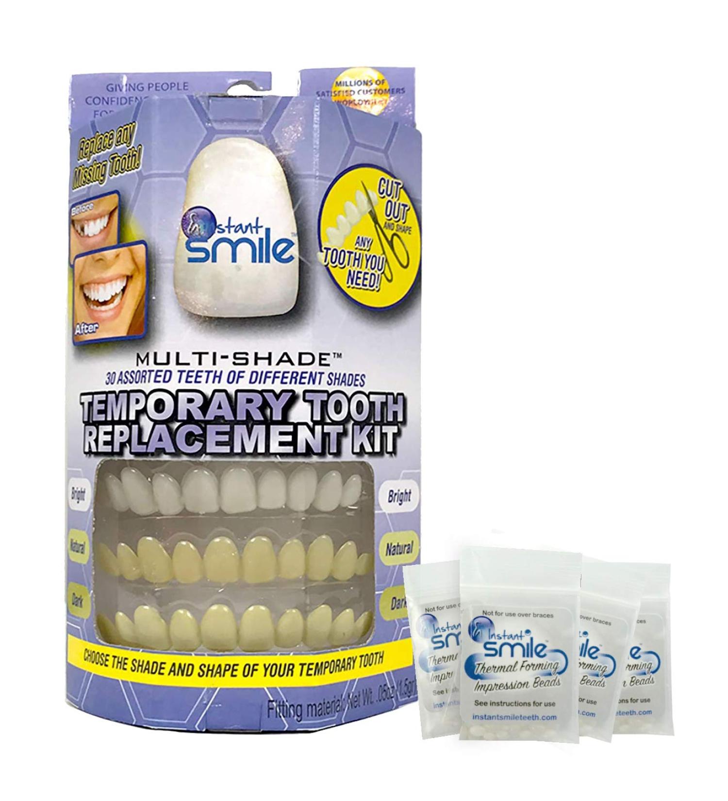 Instant Smile Multi-Shade Temporary Tooth Repair Kit - Patented Solution - Buy Online on GoSupps.com