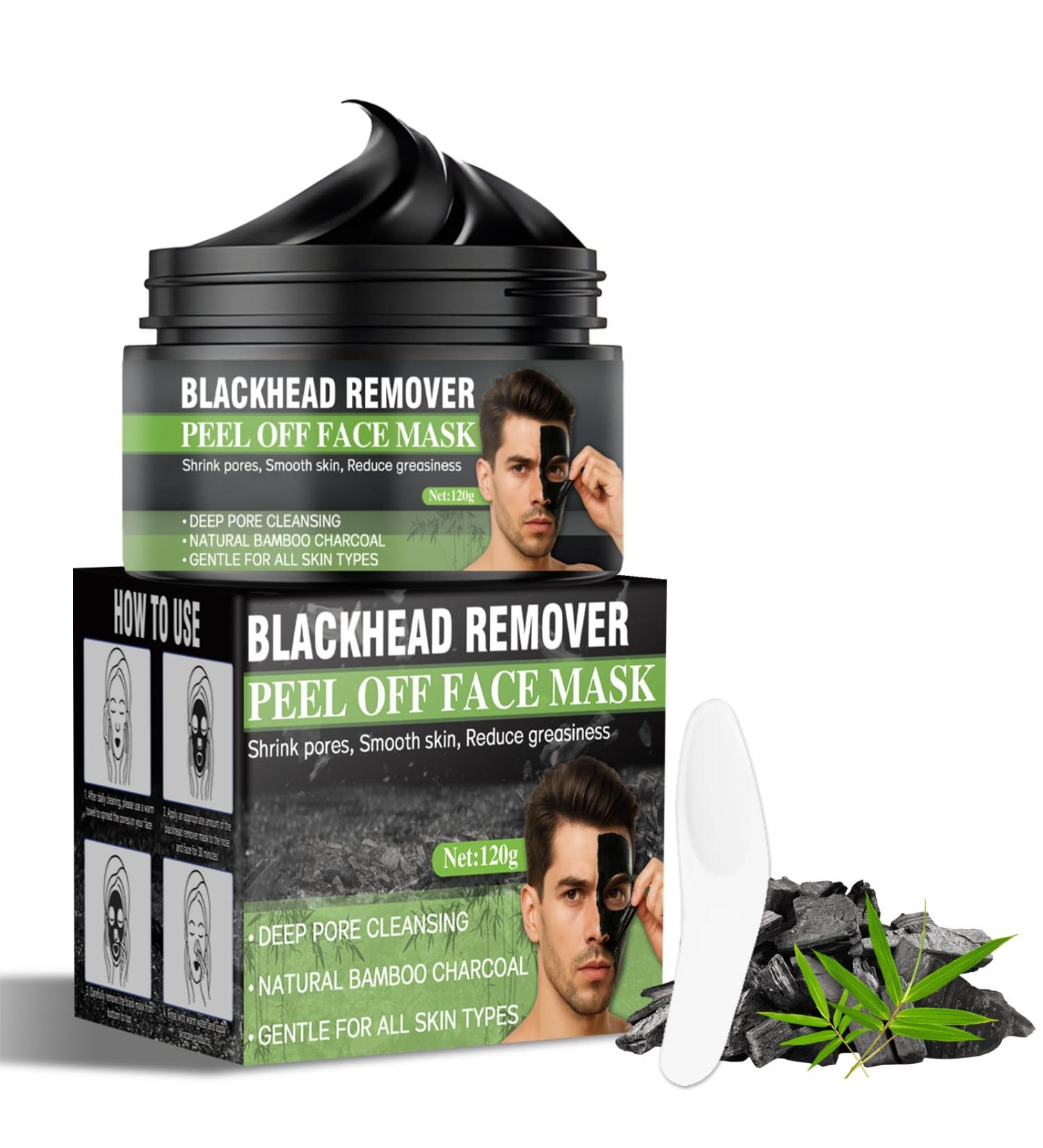 Aarovibe Blackhead Remover peeloff mask deep cleansing for blackheads dirt acne pore reduction for men and women 120 ml - Buy Online on GoSupps.com