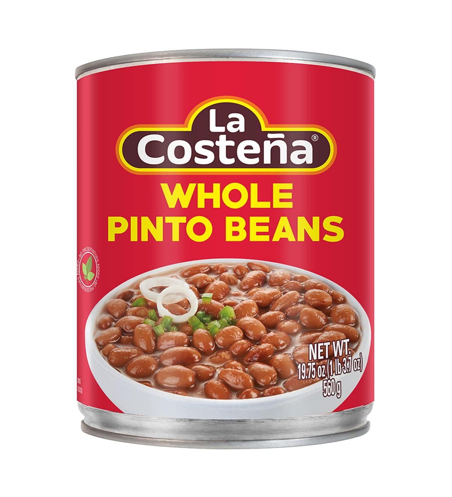 La Costena Whole Pinto Beans  19.75 oz 6 - Buy Online on GoSupps.com