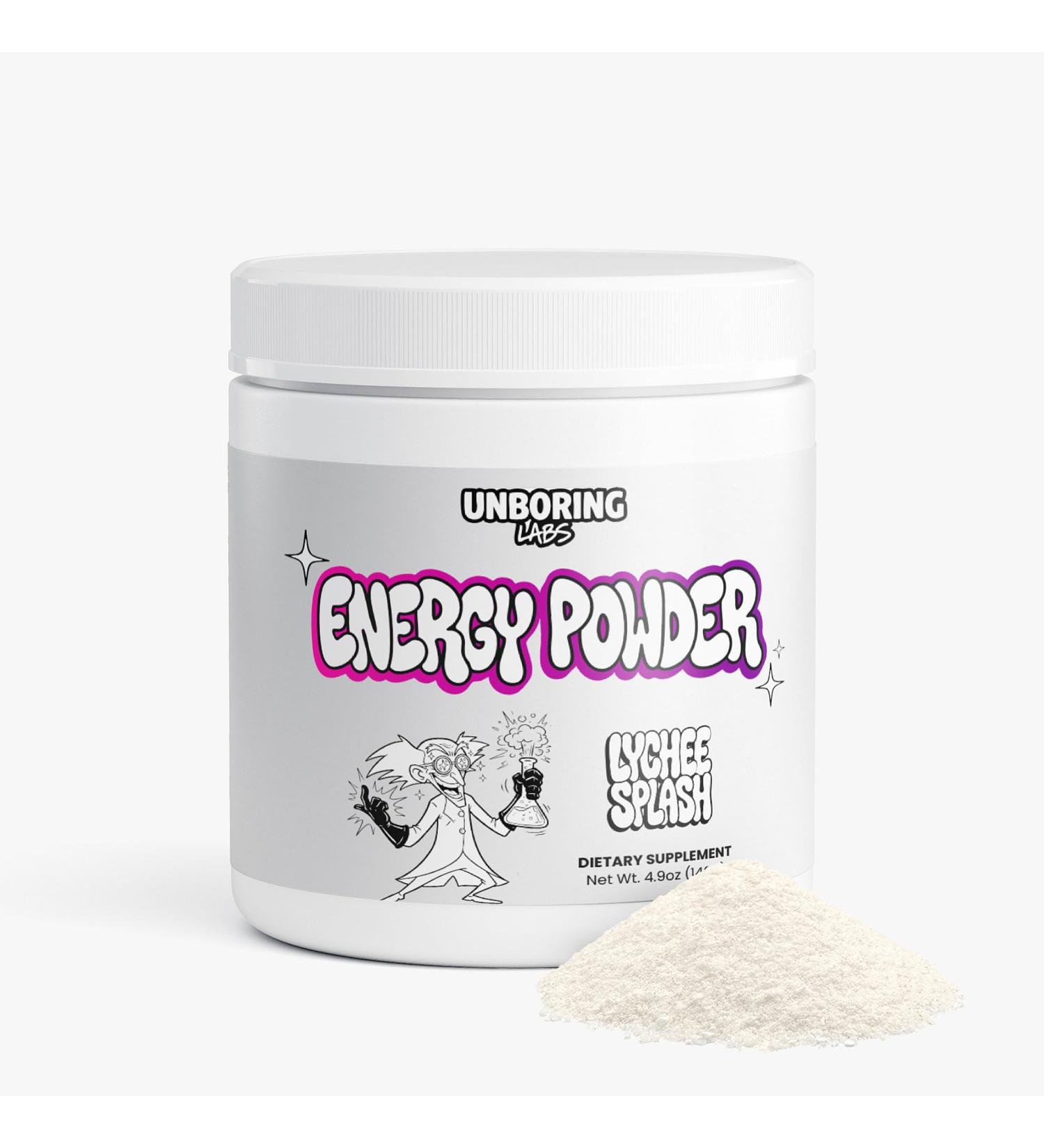Unboring Labs Pre-Workout Energy Powder (Lychee Splash Energy) - Buy Online on GoSupps.com